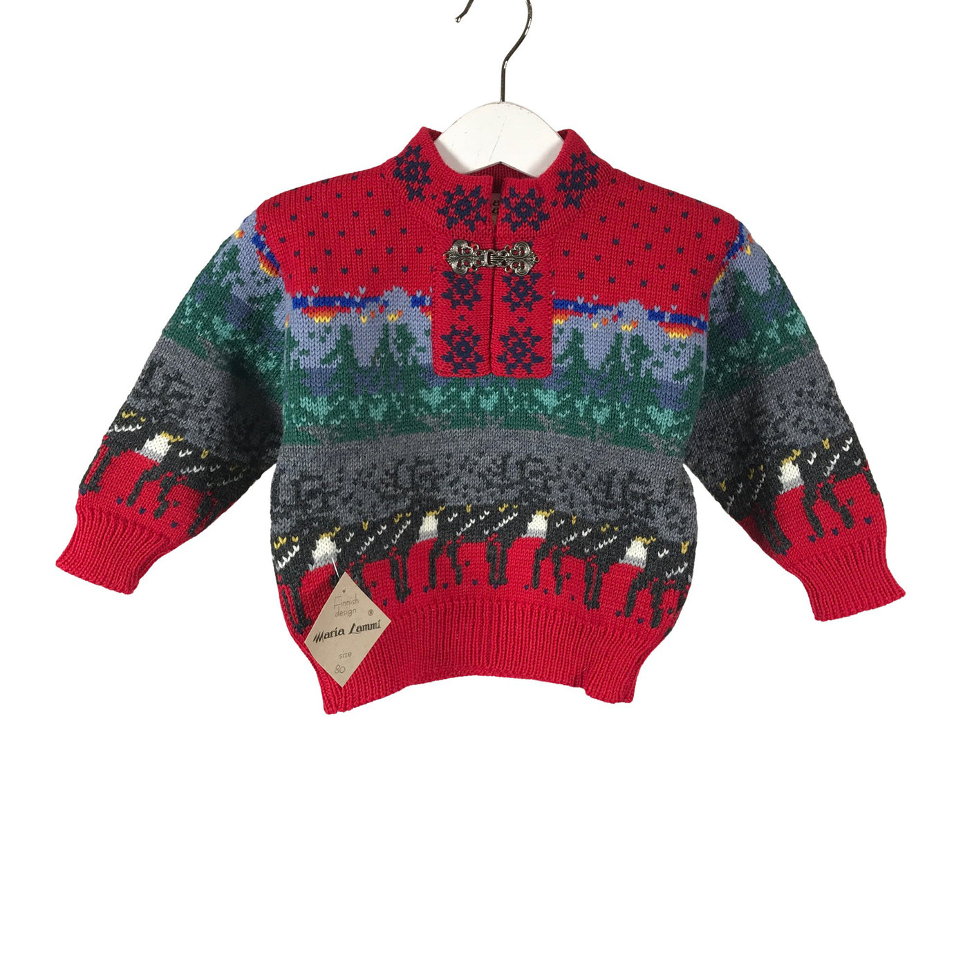 Unisex Maria Lammi - Neulepaita, koko 74 - 80 - (1)