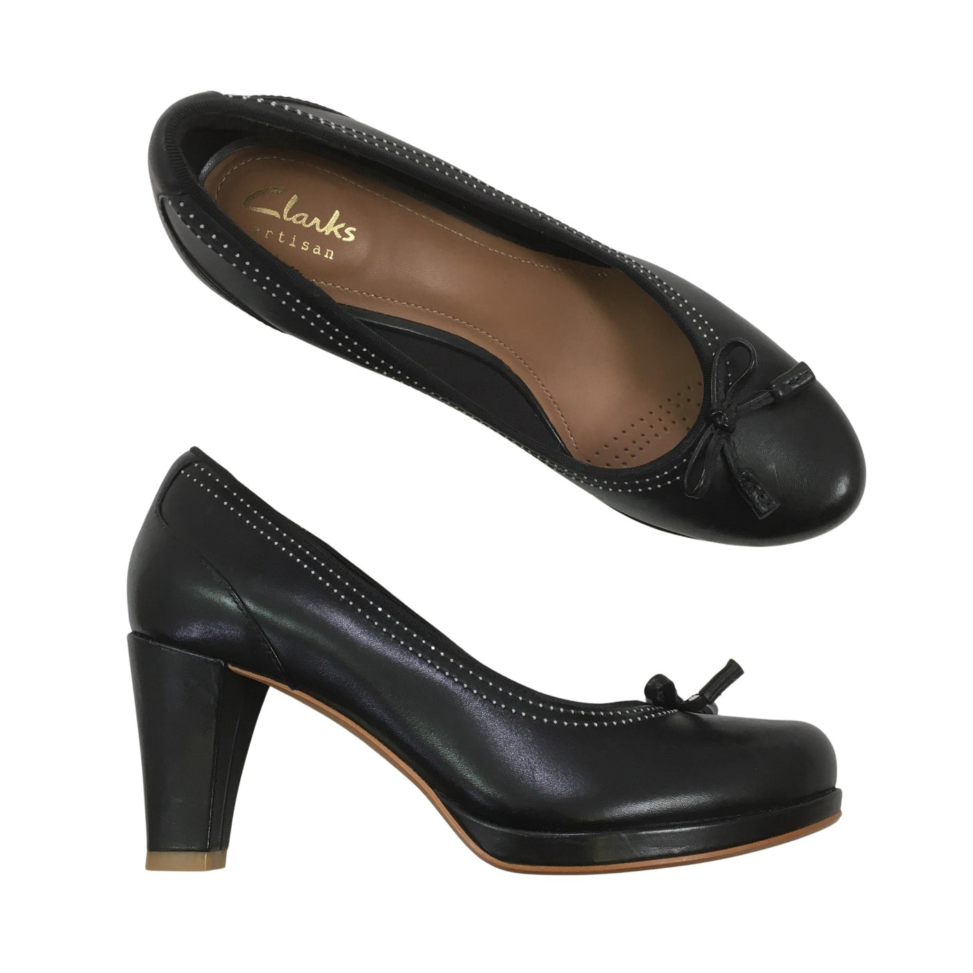 Unisex Clarks - Korkokengät, koko 38 - (1)