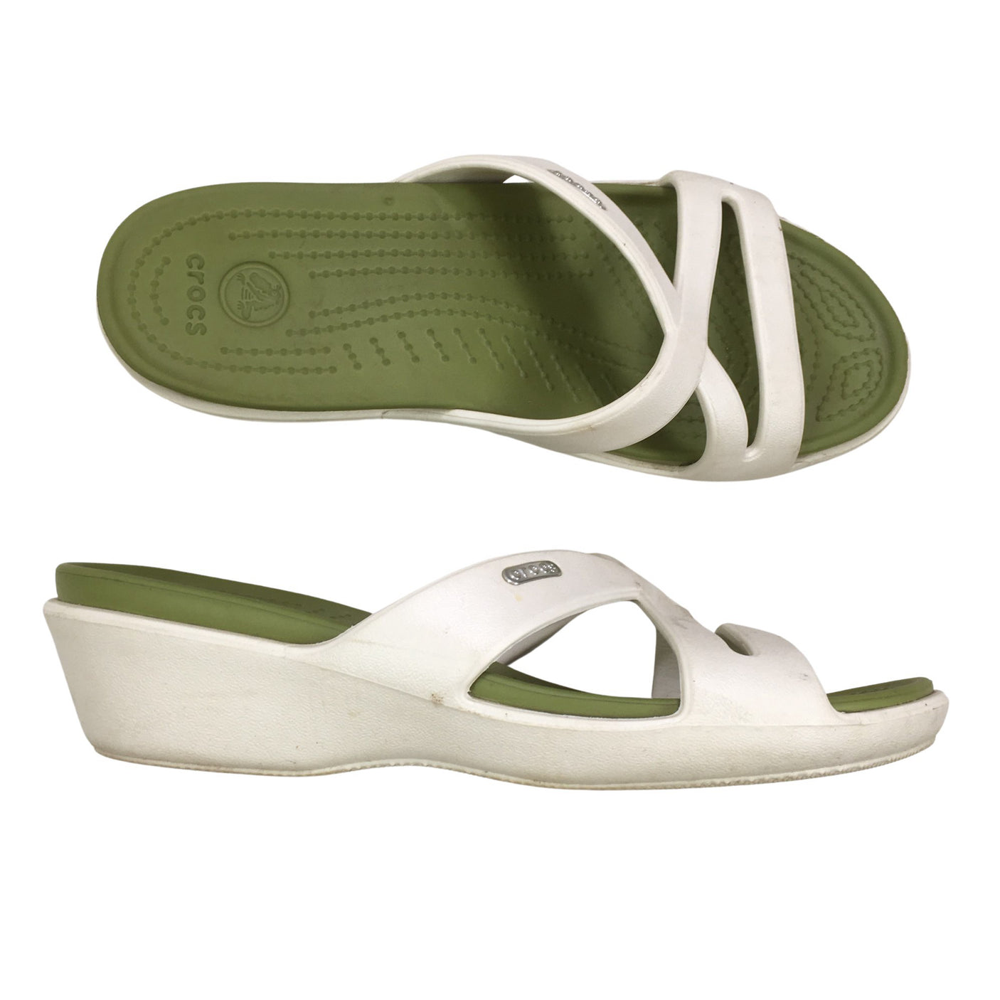 Unisex Crocs - Kiilakorkosandaalit, koko 38 - (1)