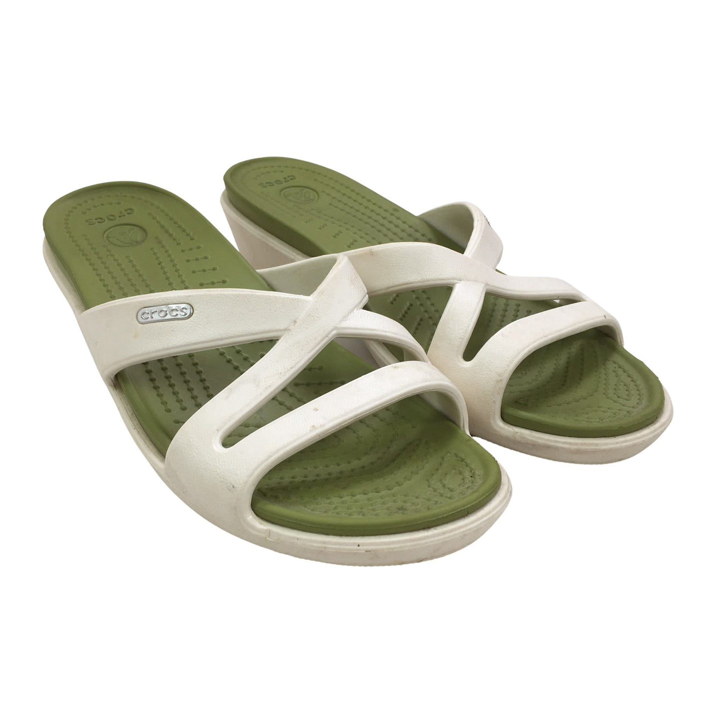 Unisex Crocs - Kiilakorkosandaalit, koko 38 - (2)