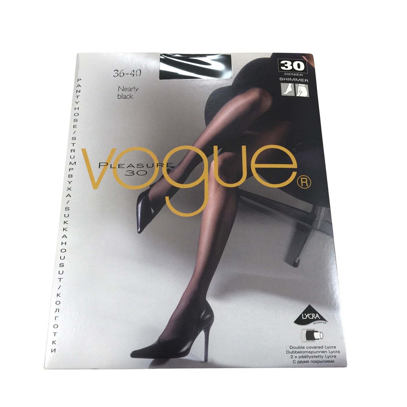 Unisex Vogue - Sukkahousut, ohuet, koko 36 - (1)