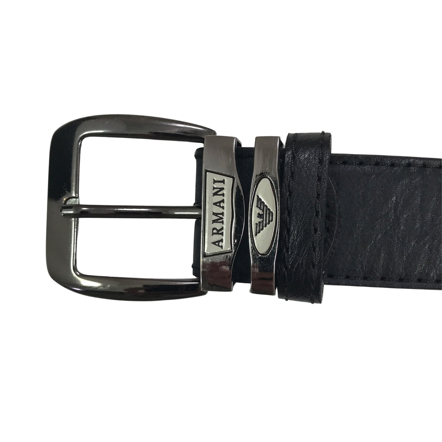 Unisex Armani - Nahkavyö, koko Ei kokoa - (2)