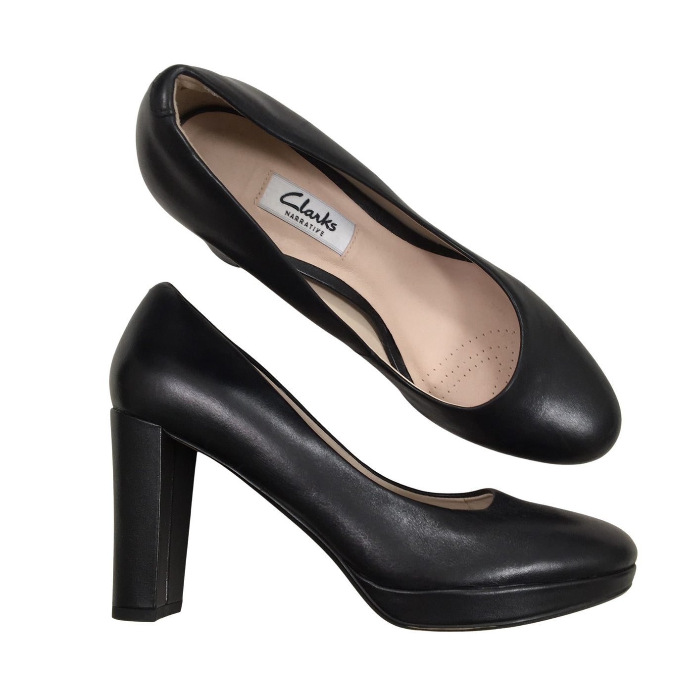 Unisex Clarks - Korkokengät, koko 37 - (1)