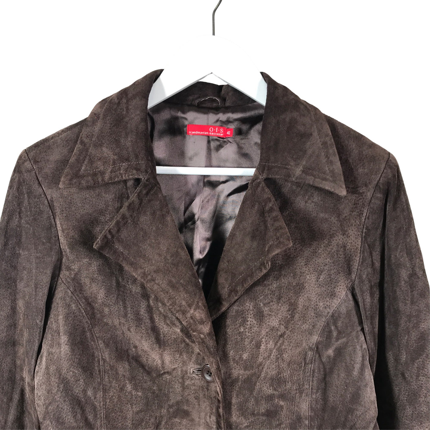 Unisex O.I.S - Nahkatakki, koko 42 - (3)