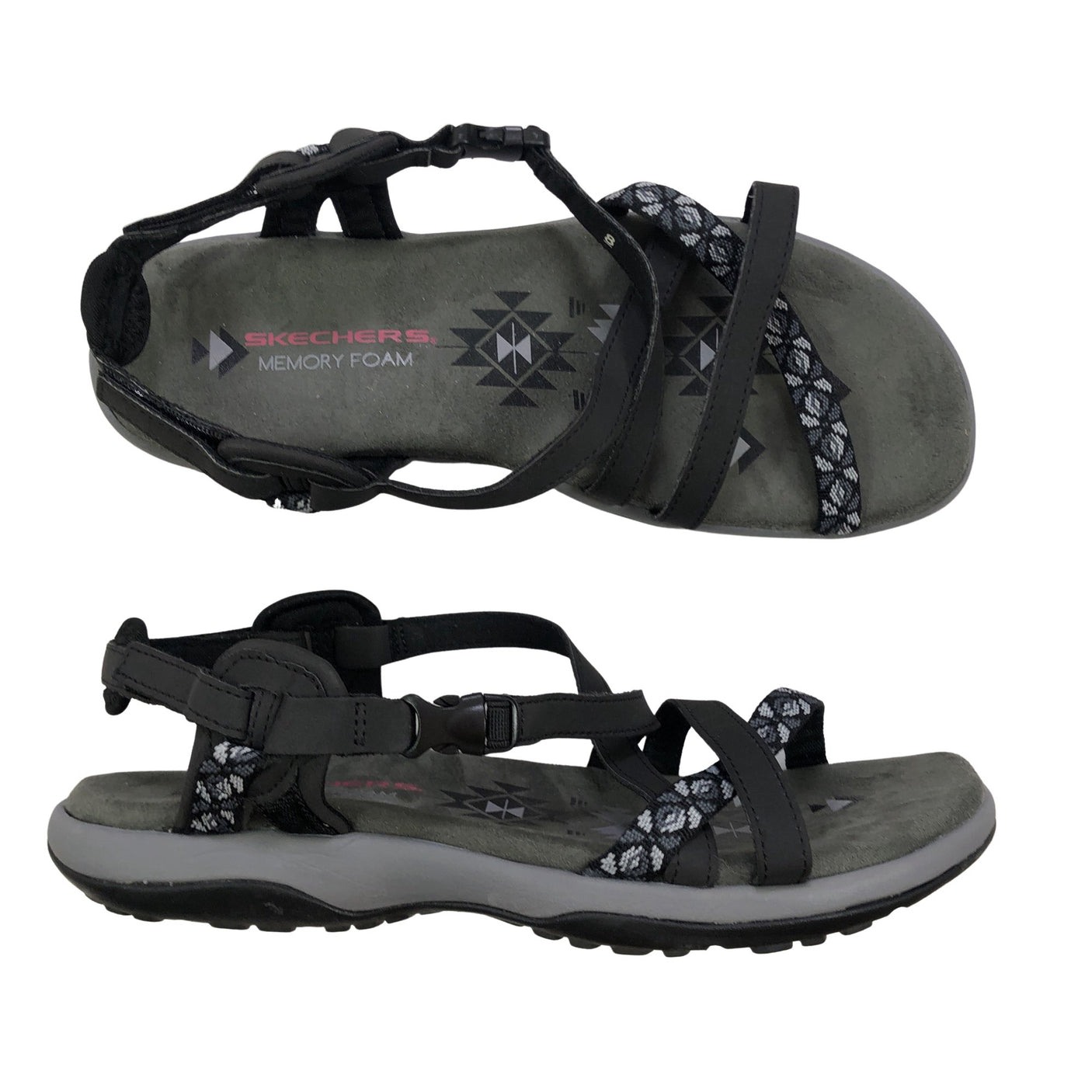 Unisex Skechers - Sandaalit, koko 38 - (1)