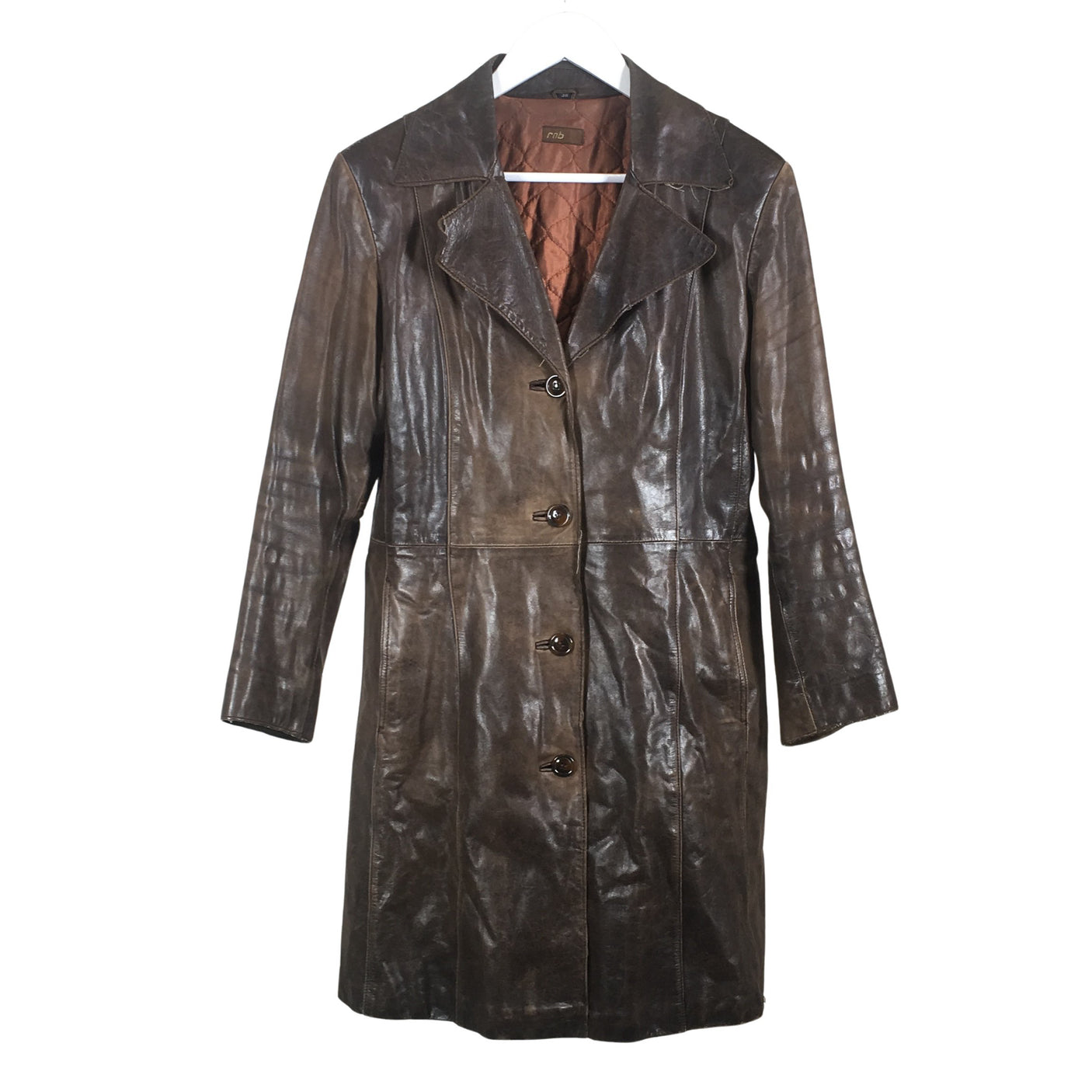 Unisex rnb - Nahkatakki, koko 38 - (1)