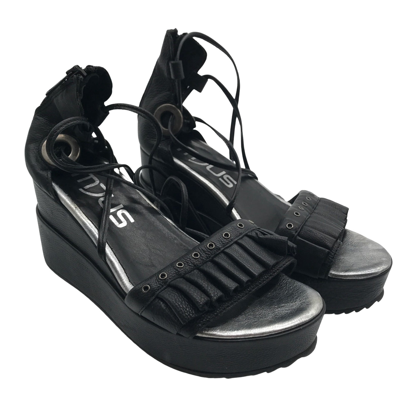 Unisex Mjus - Kiilakorkosandaalit, koko 36 - (2)