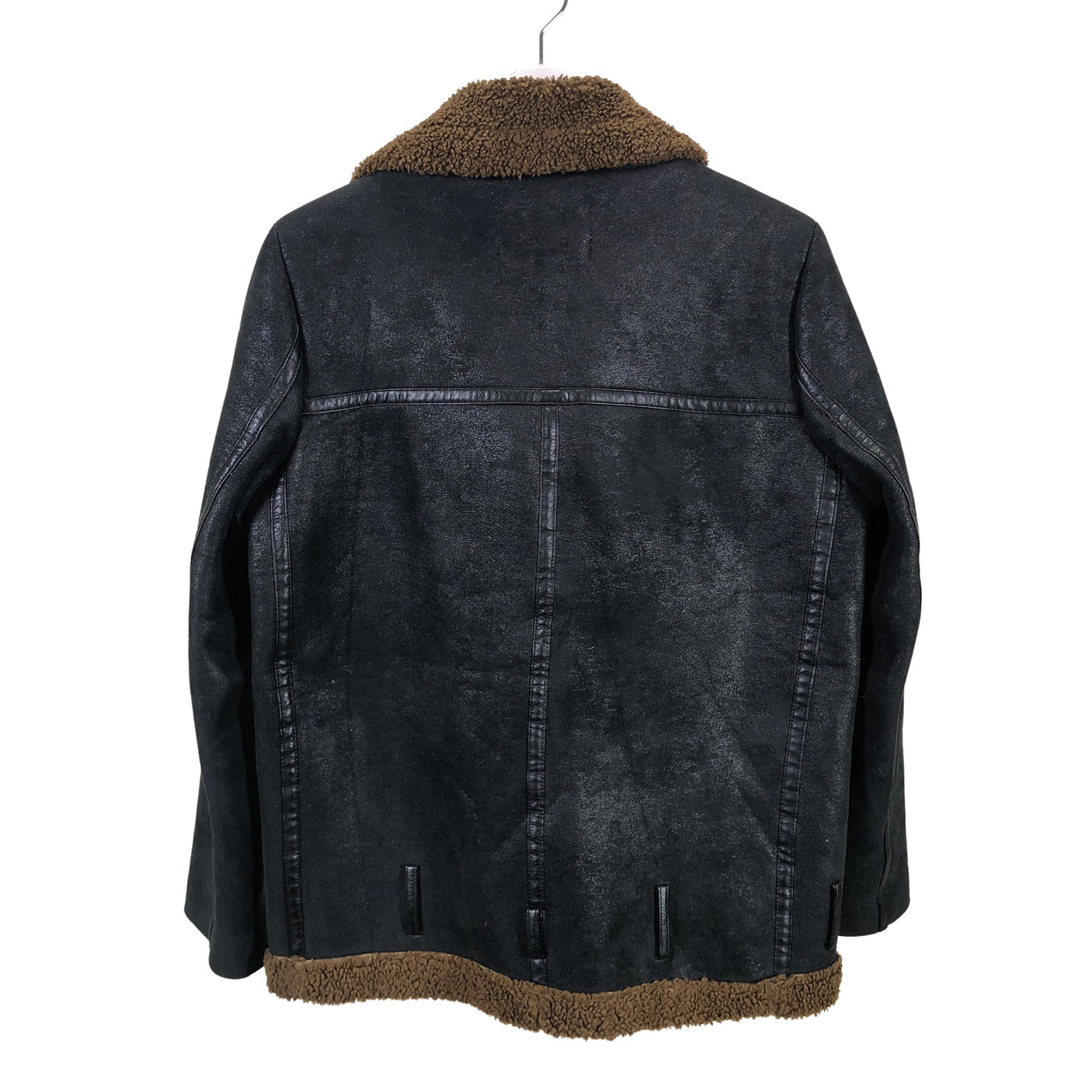 Unisex Zara - Nahkatakki, koko 36 - (2)