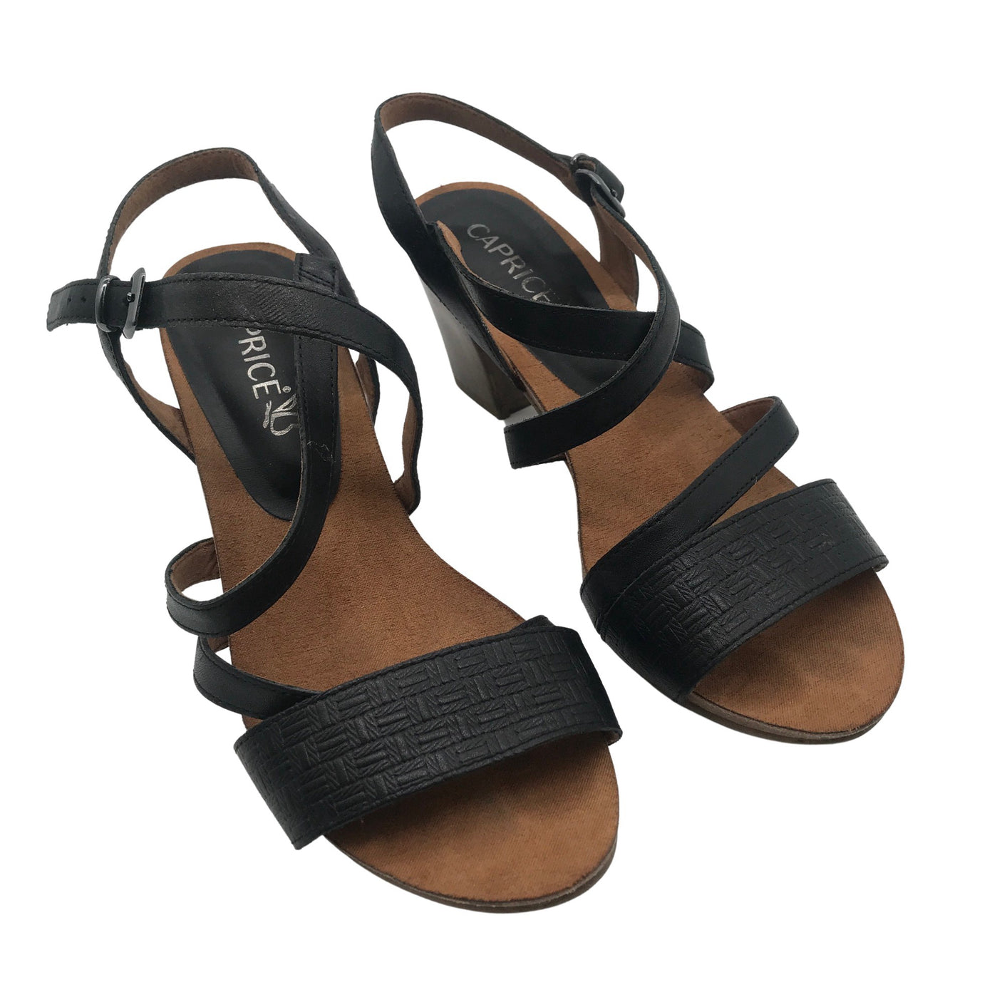 Unisex Caprice - Korolliset sandaalit, koko 37 - (2)