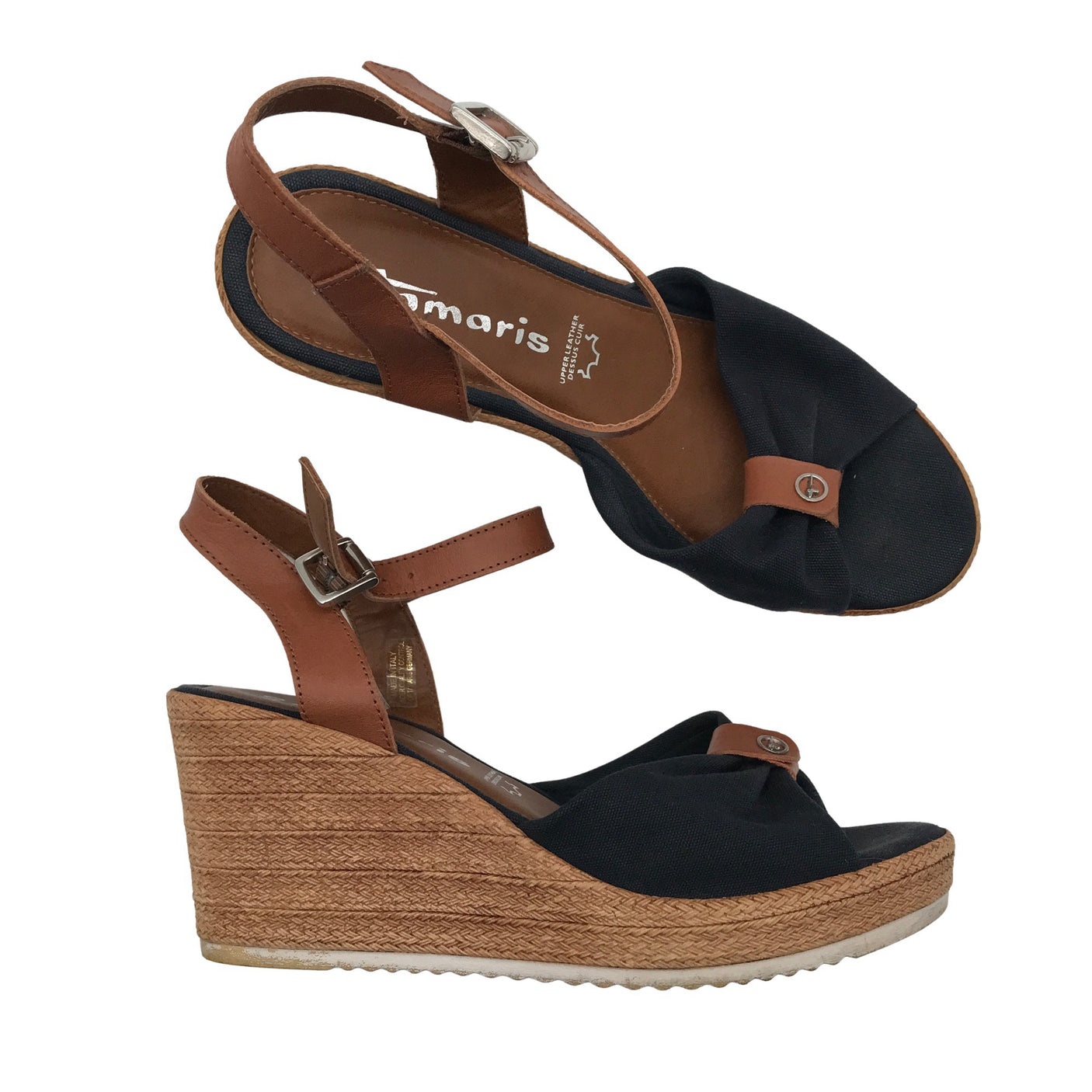 Unisex Tamaris - Kiilakorkosandaalit, koko 40 - (1)