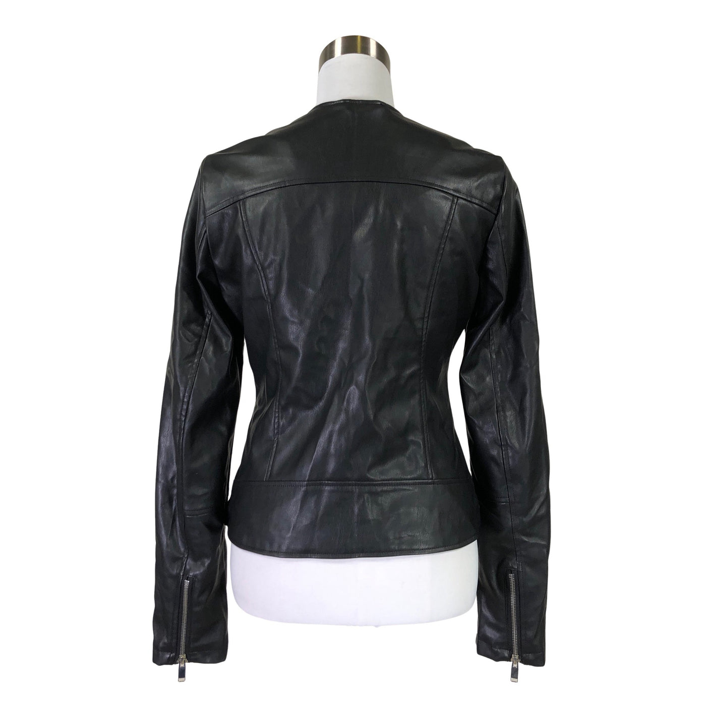 Unisex Cropp - Nahkatakki, koko 40 - (2)