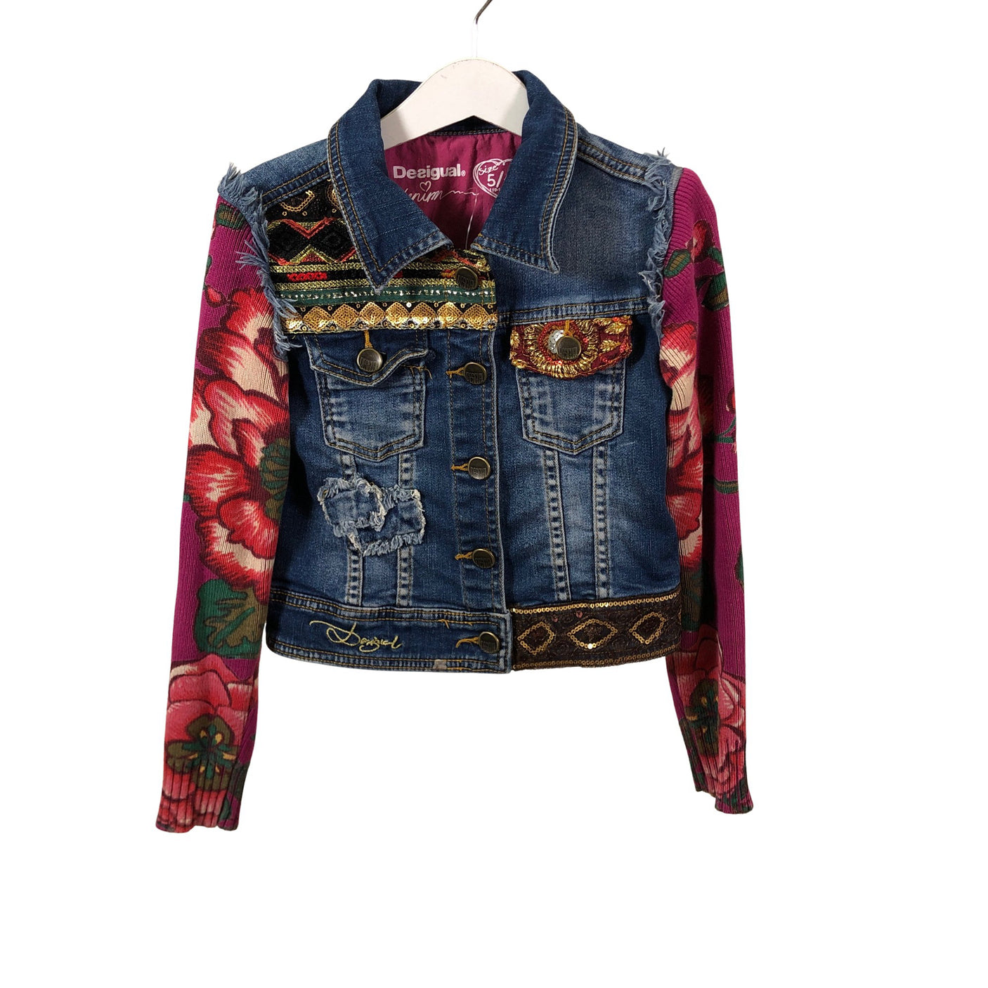 Unisex Desigual - Farkkutakki, koko 110 - 116 - (1)
