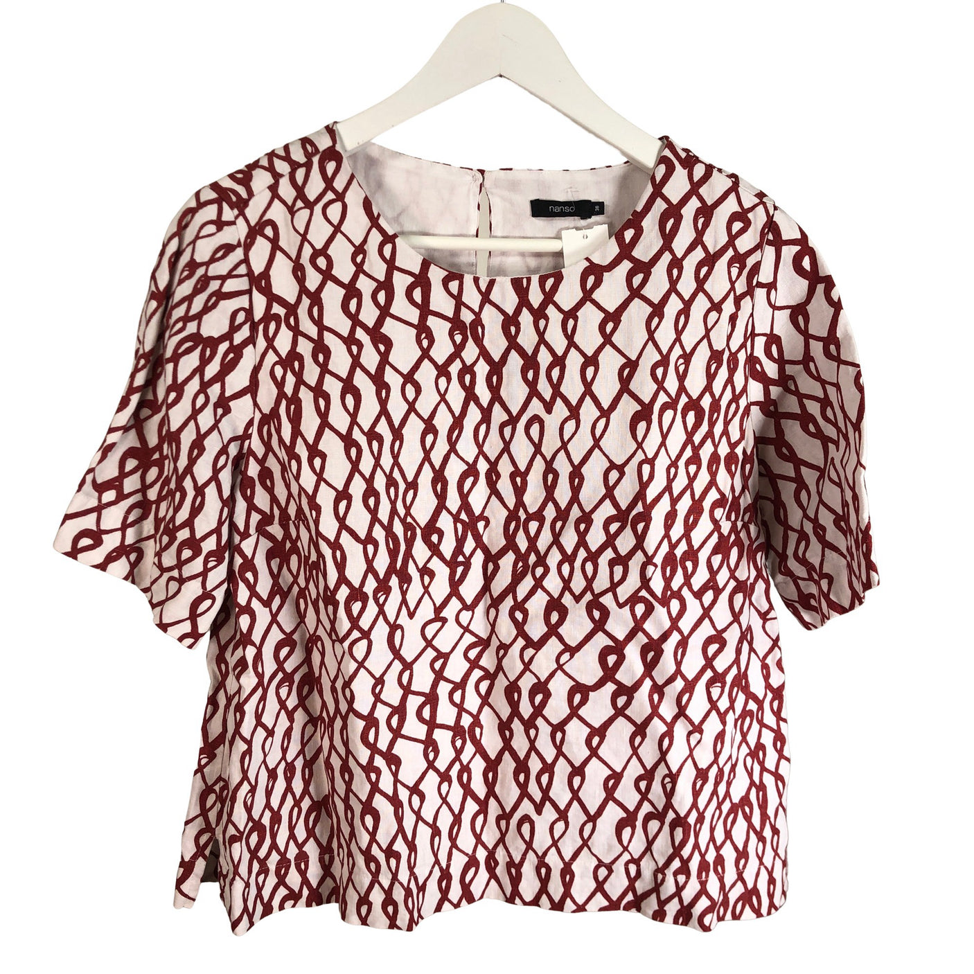 Unisex nanso - Lyhythihainen pusero, koko 36 - (1)