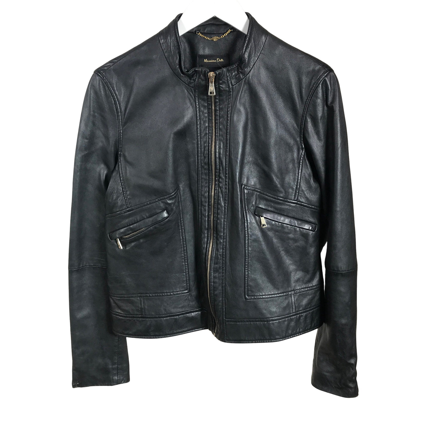 Unisex Massimo Dutti - Nahkatakki, koko 42 - (1)