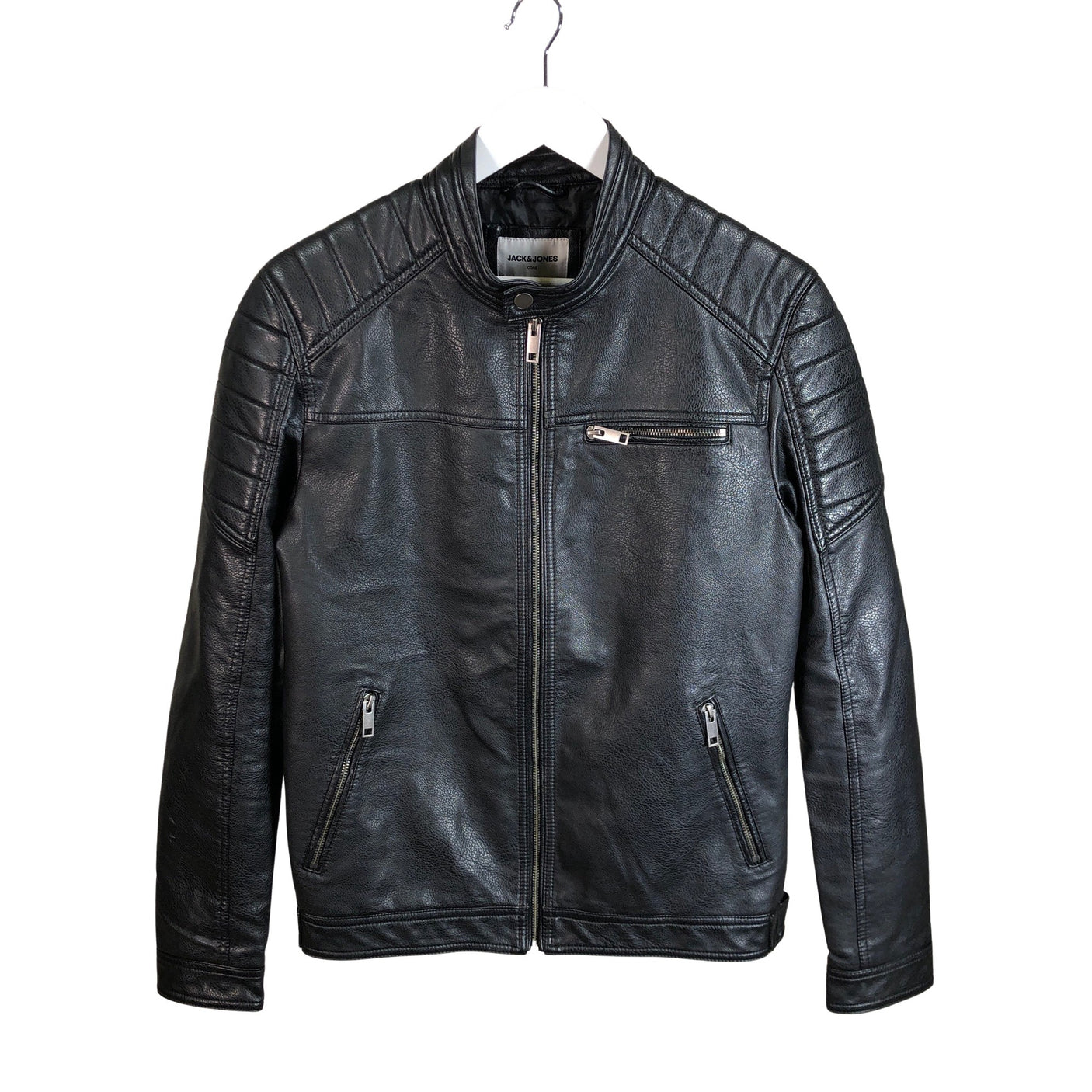 Unisex Jack & Jones - Nahkatakki, koko L - (1)