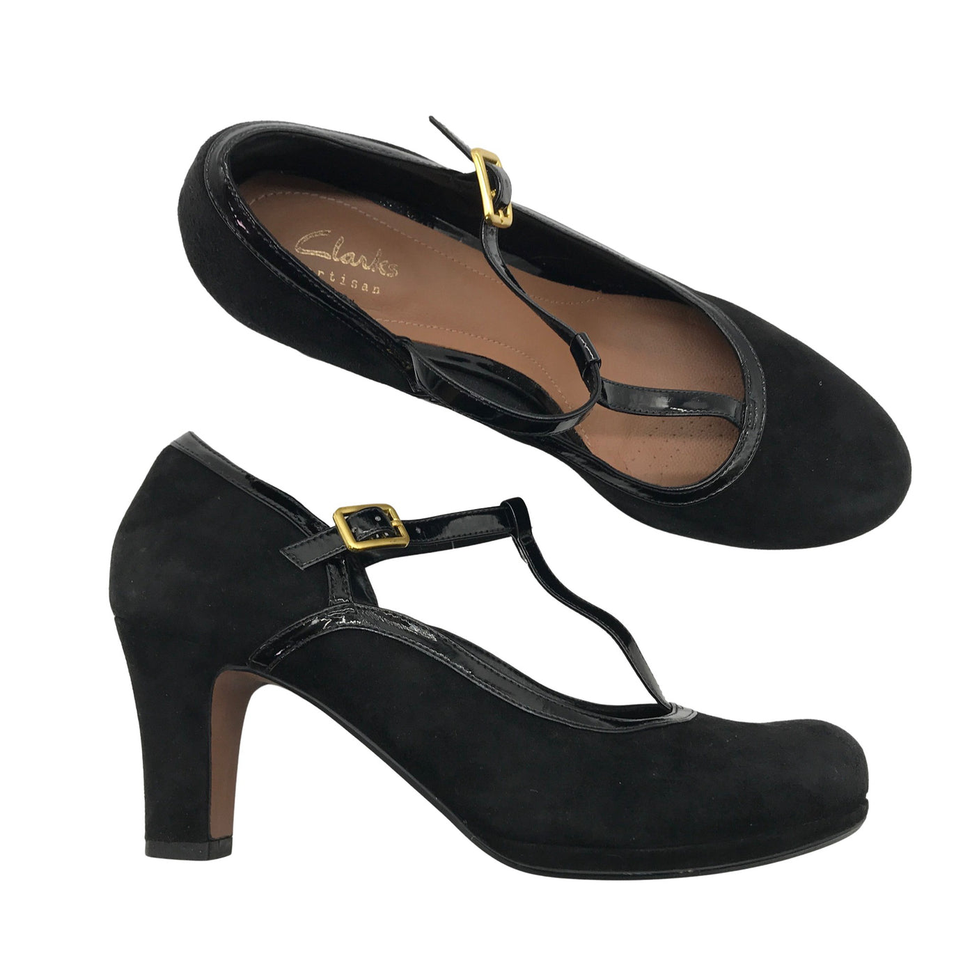 Unisex Clarks - Korkokengät, koko 40 - (1)