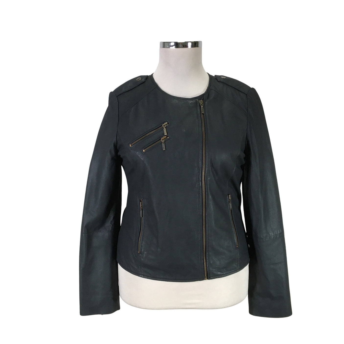 Unisex Naf Naf - Nahkatakki, koko 44 - (1)