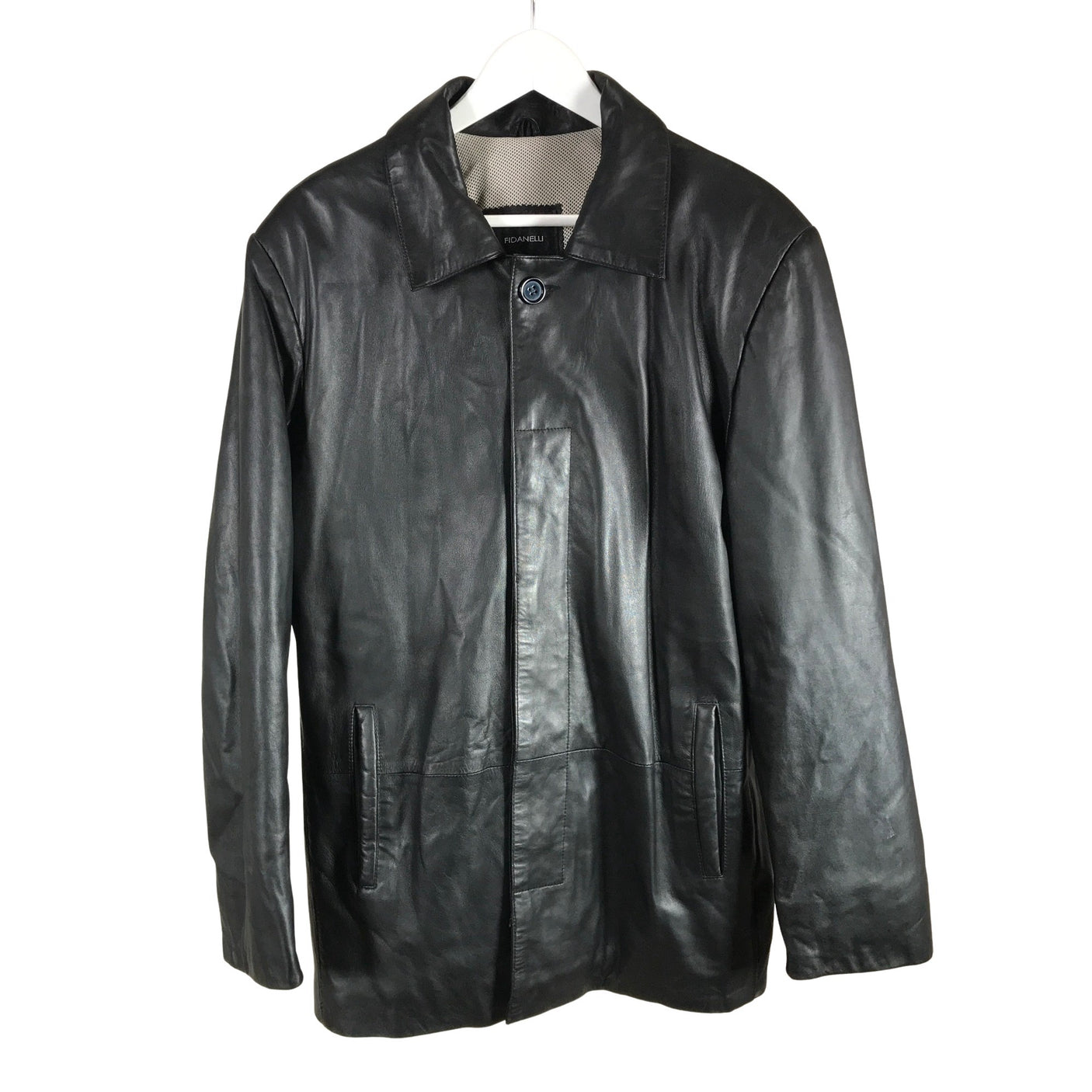 Unisex Fidanelli - Nahkatakki, koko S - (1)