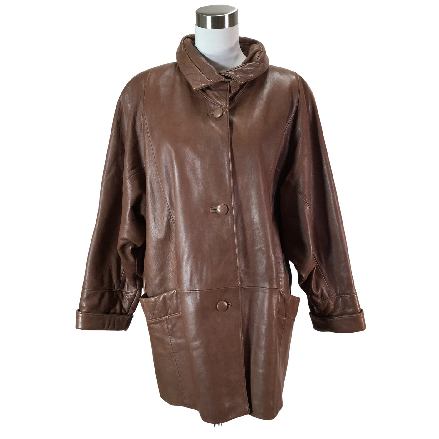 Unisex Friitala - Nahkatakki, koko 40 - (1)