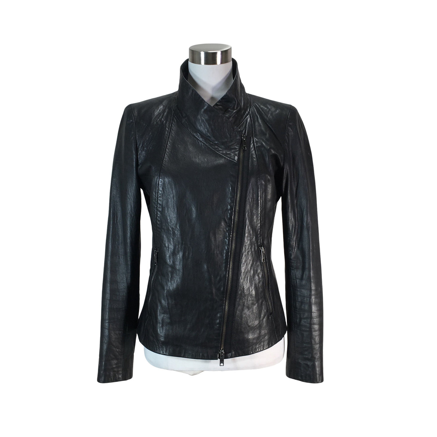 Unisex DKNY - Nahkatakki, koko 36 - (1)