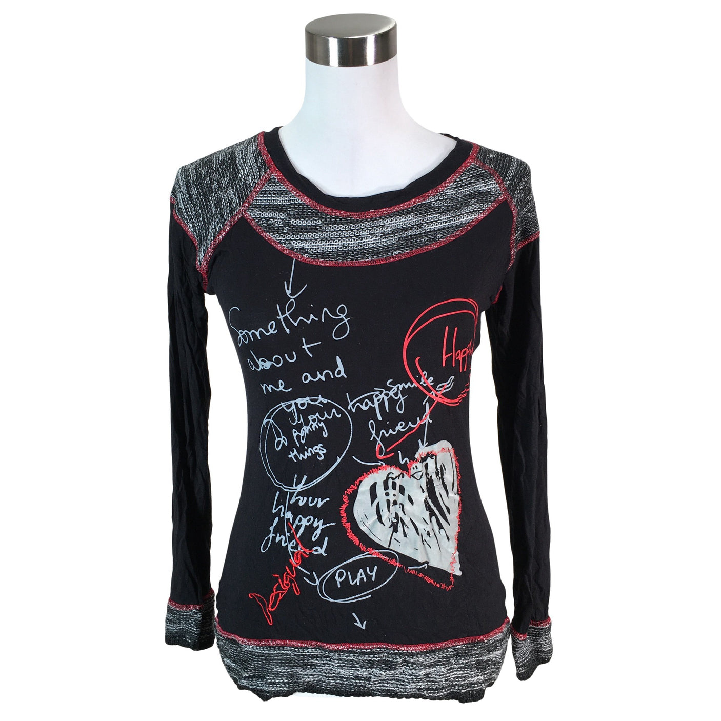Unisex Desigual - Pusero, koko 38 - (1)