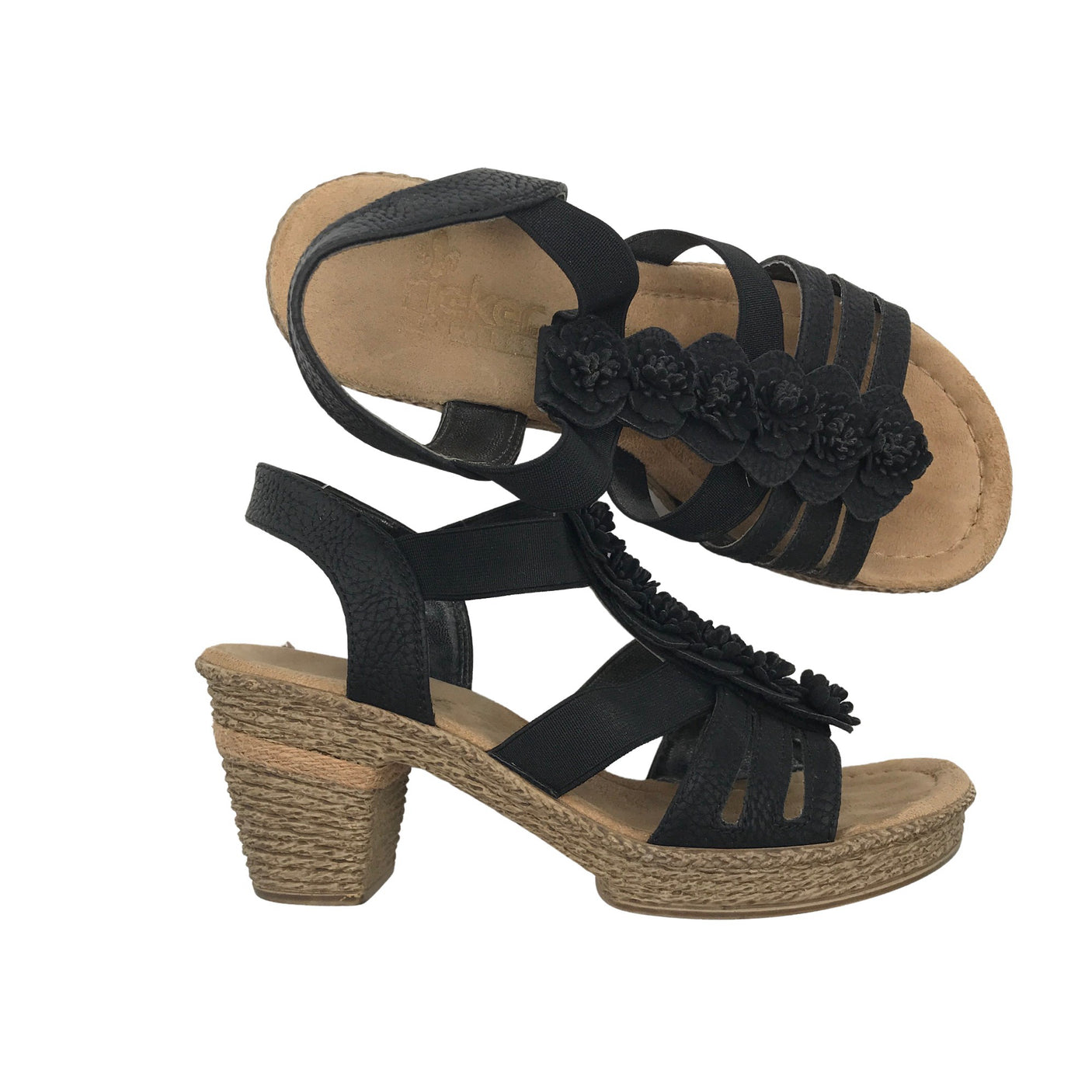 Unisex Rieker - Korolliset sandaalit, koko 36 - (1)
