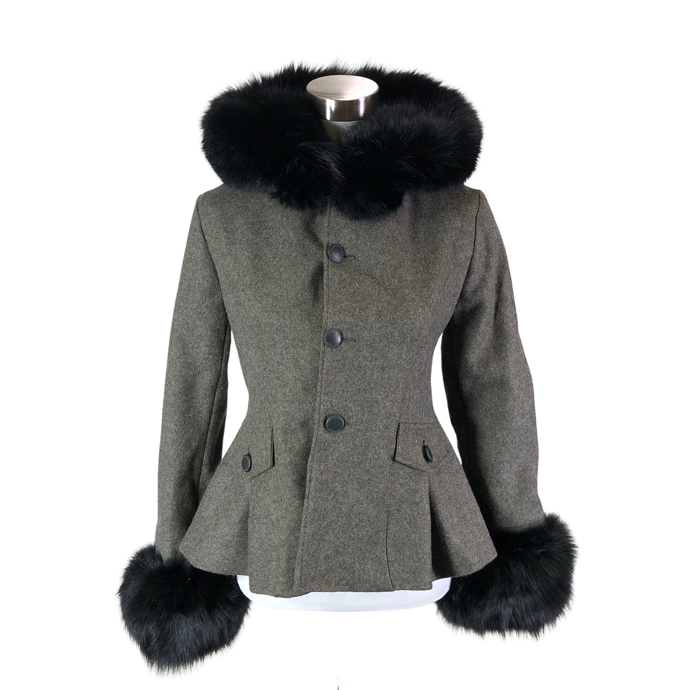 Unisex Duohtavuohta - Villakangastakki, koko 34 - (1)