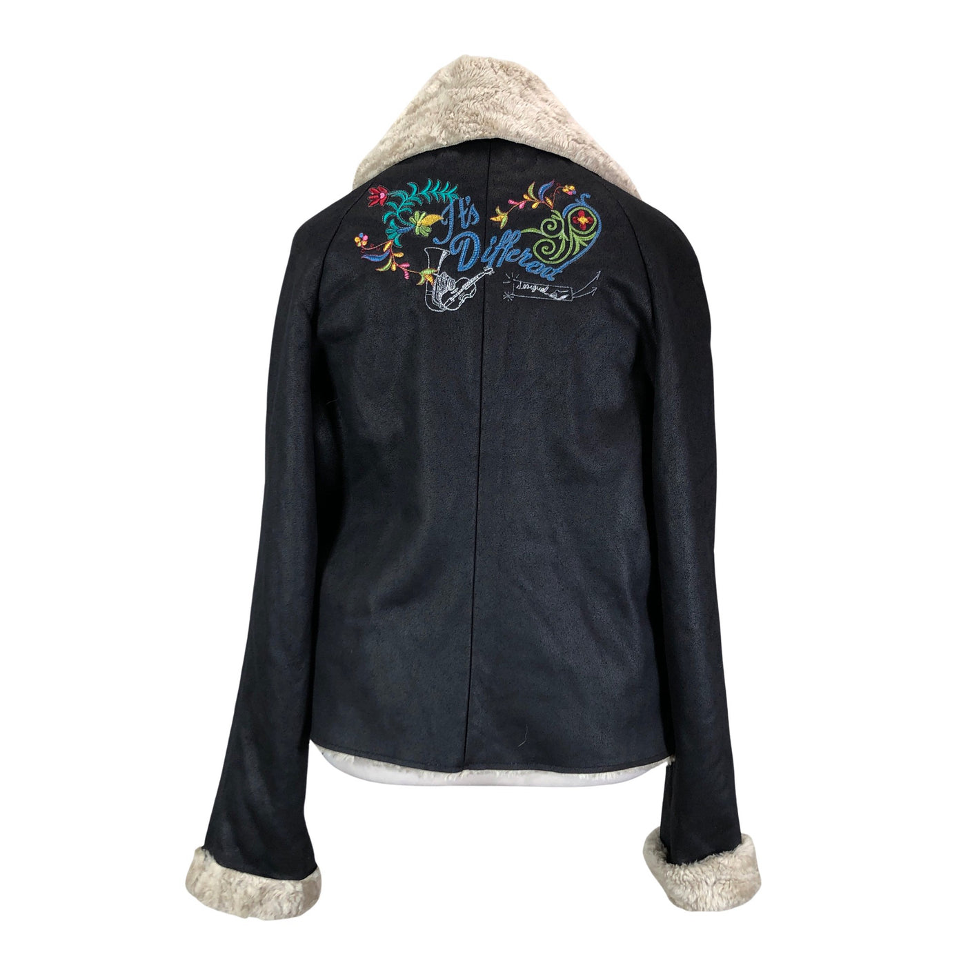 Unisex Desigual - Nahkatakki, koko 46 - (2)