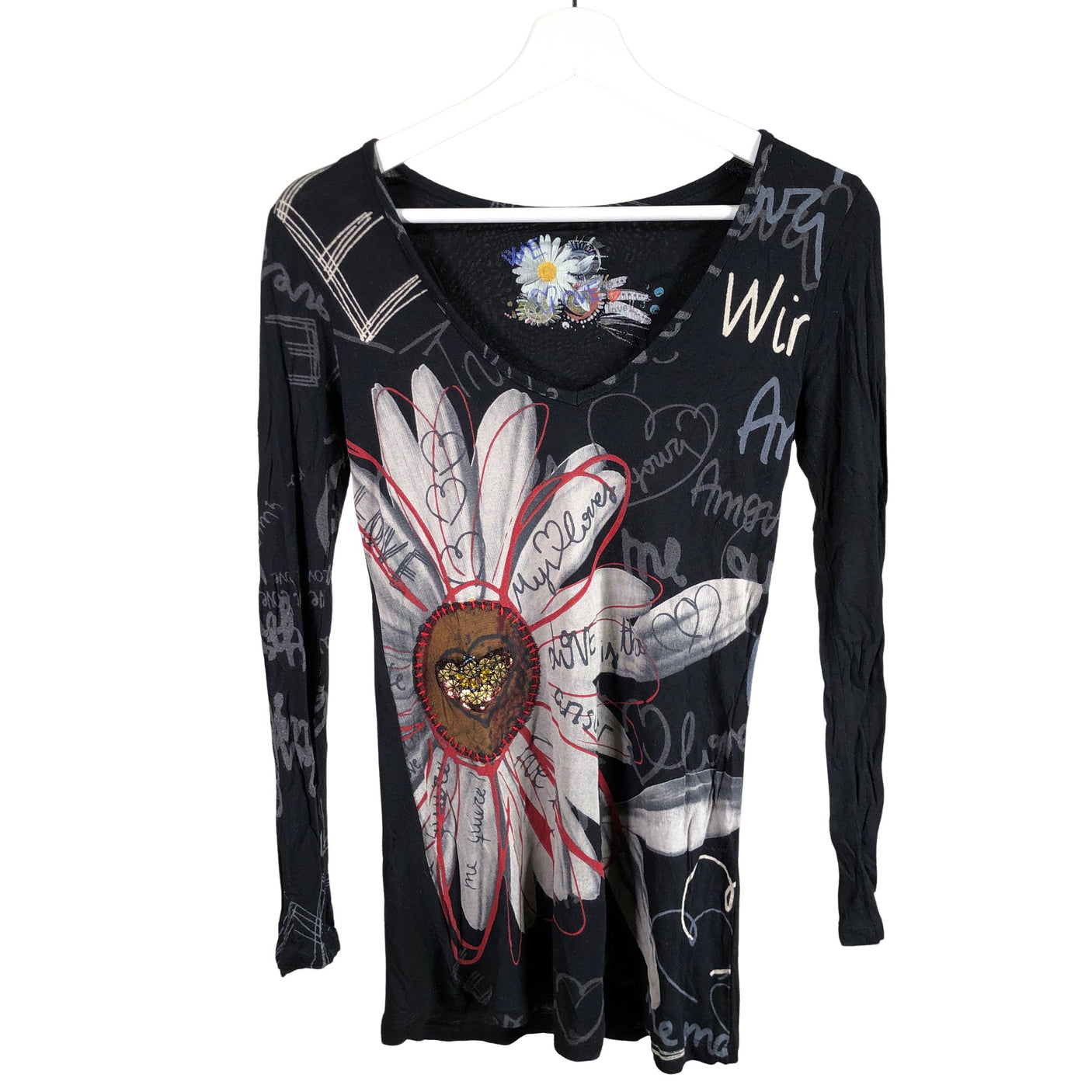 Unisex Desigual - Trikoopaita, koko 38 - (1)