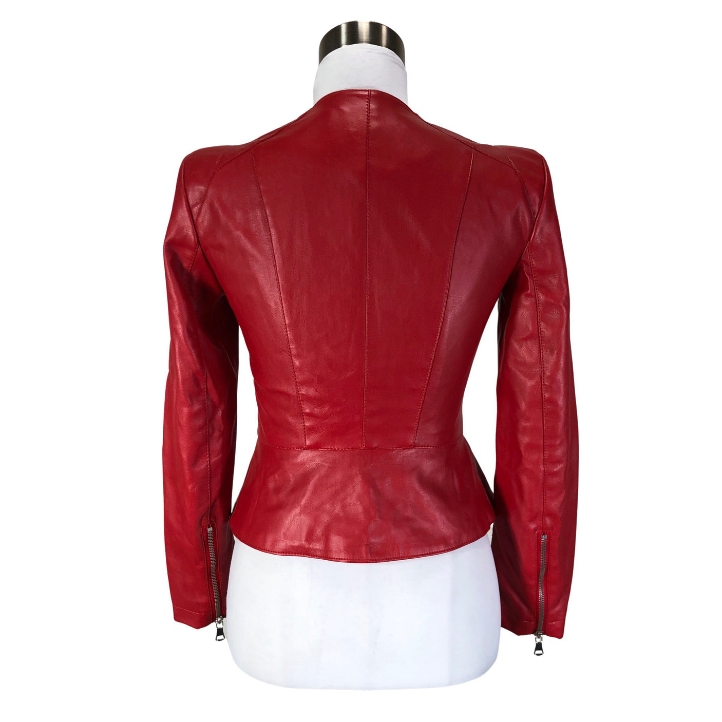 Unisex Zara - Nahkatakki, koko 34 - (2)