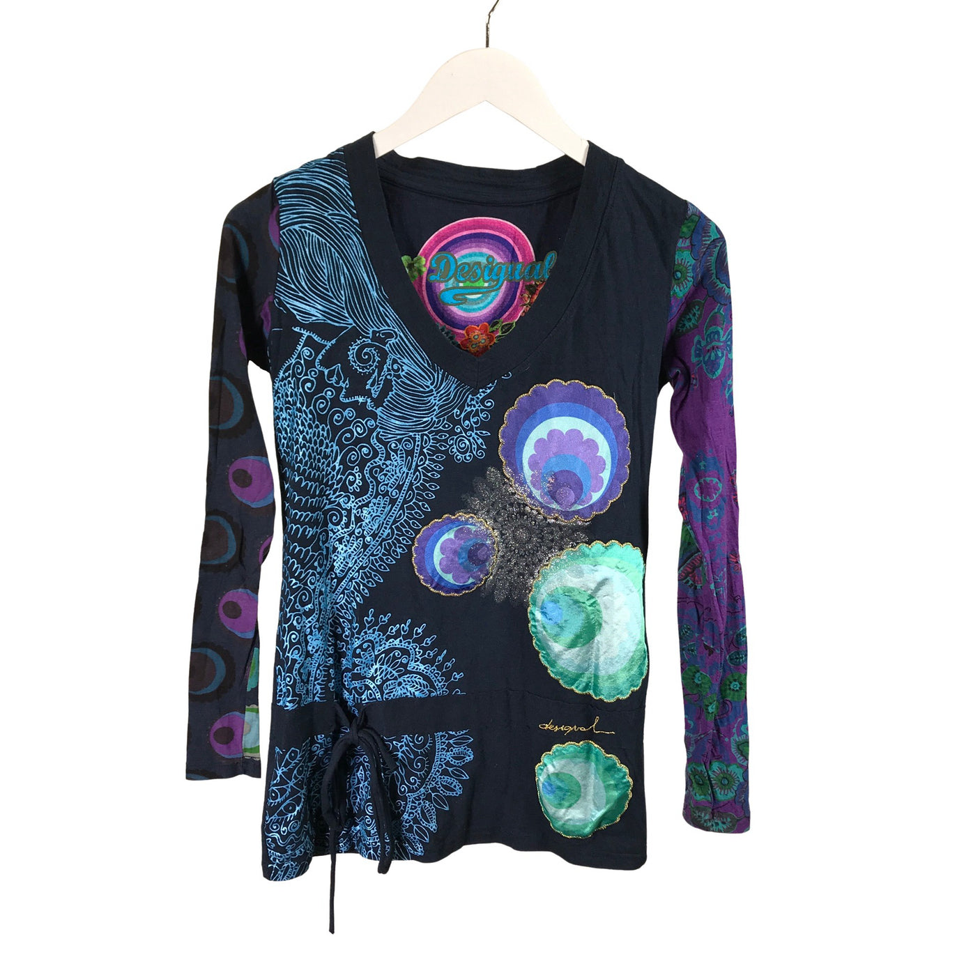 Unisex Desigual - Trikoopaita, koko 38 - (1)
