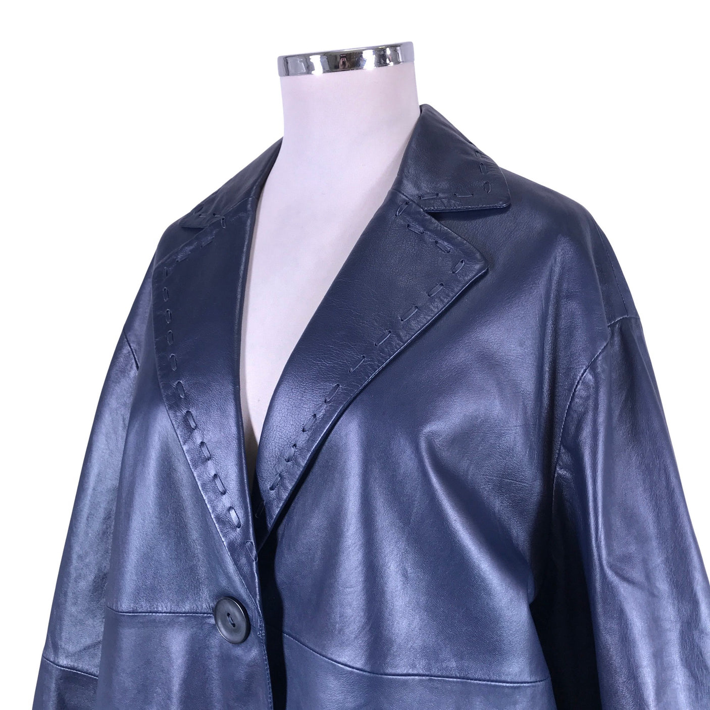 Unisex Riani - Nahkatakki, koko 46 - (3)