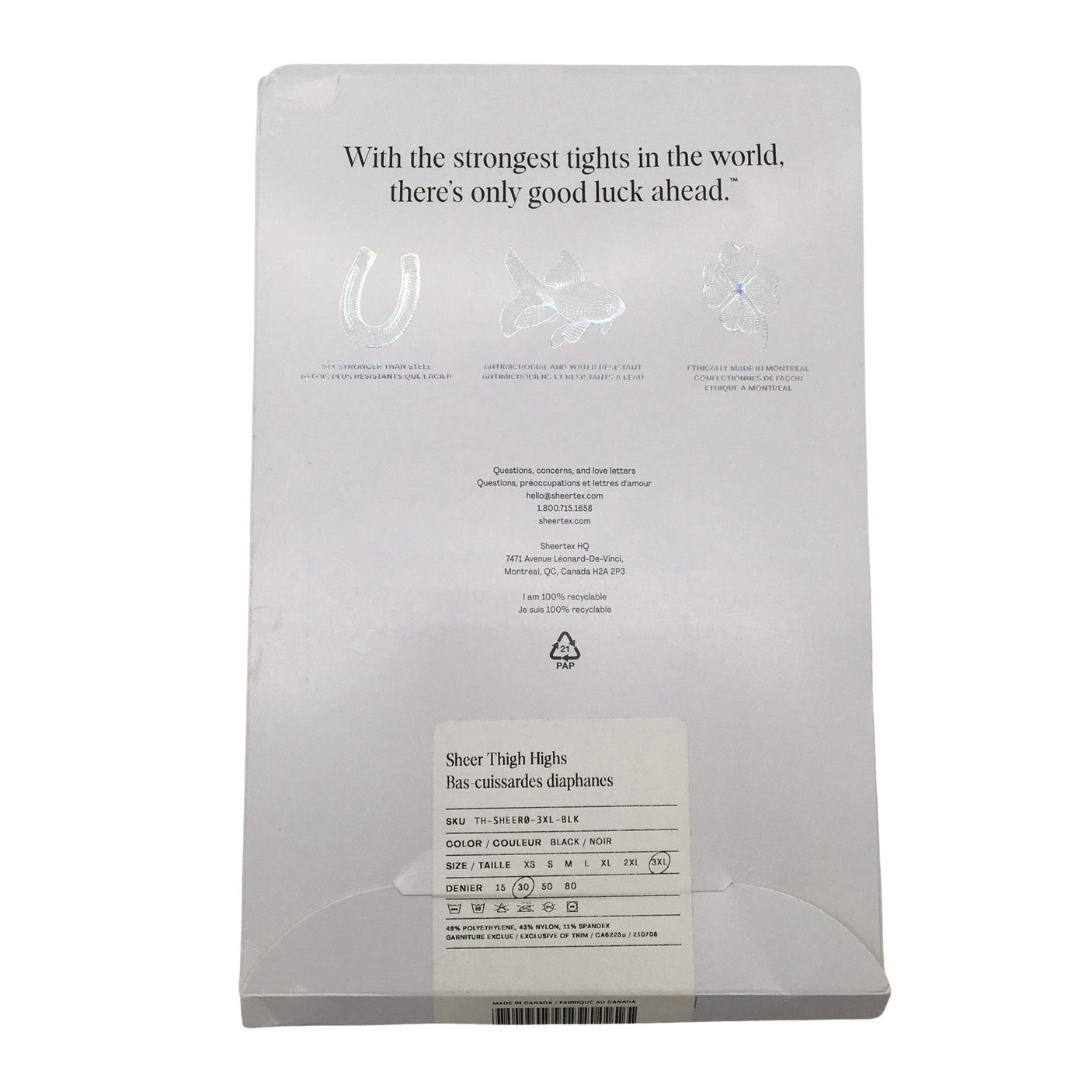 Sukkahousut, ohuet, koko 46