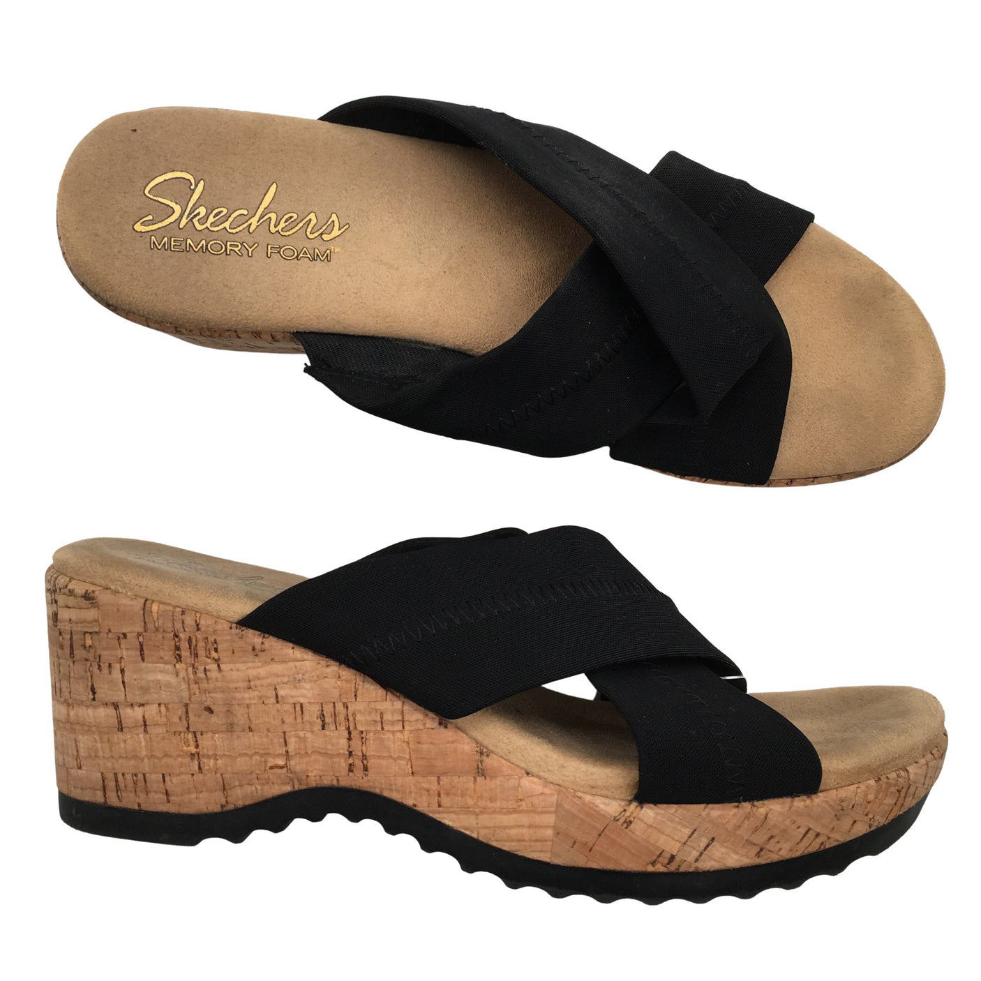 Unisex Skechers - Kiilakorkokengät, koko 40 - (1)