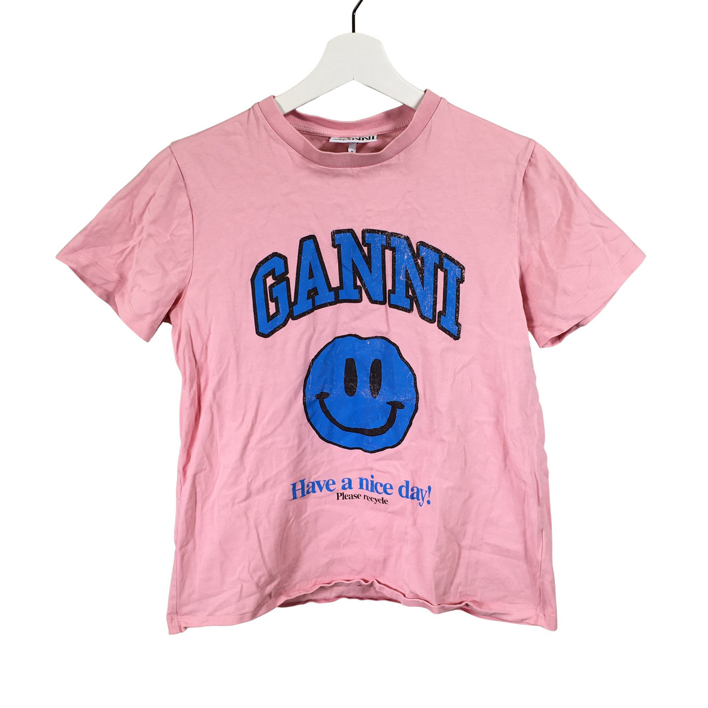 Unisex Ganni - T-paita, koko 34 - (1)