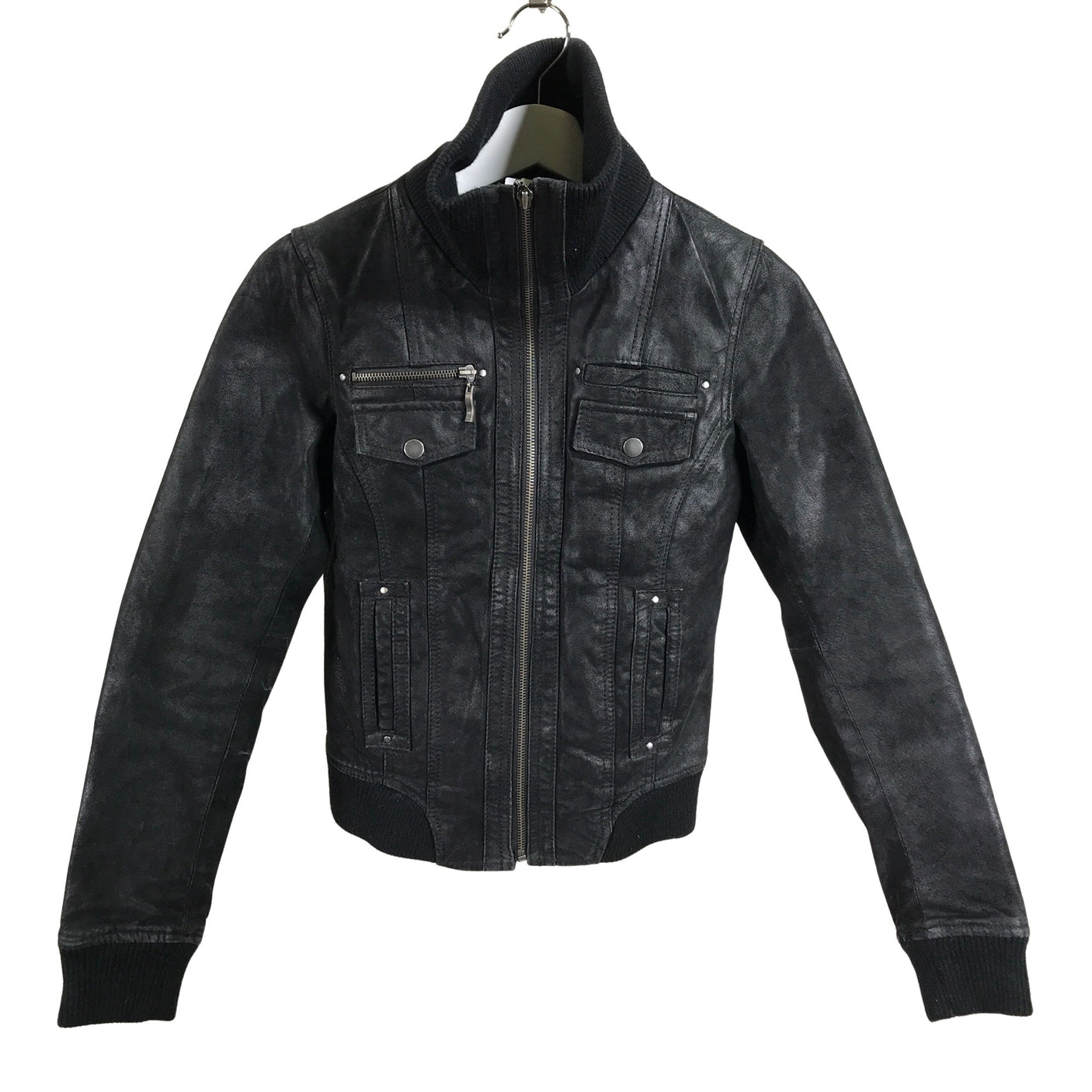 Unisex Riverside - Nahkatakki, koko 34 - (1)