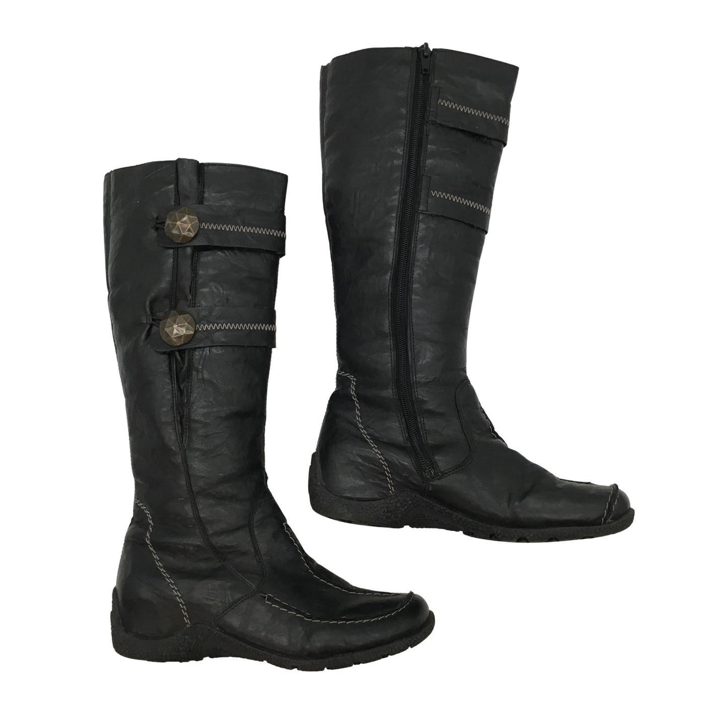 Unisex Rieker - Saappaat, koko 37 - (1)