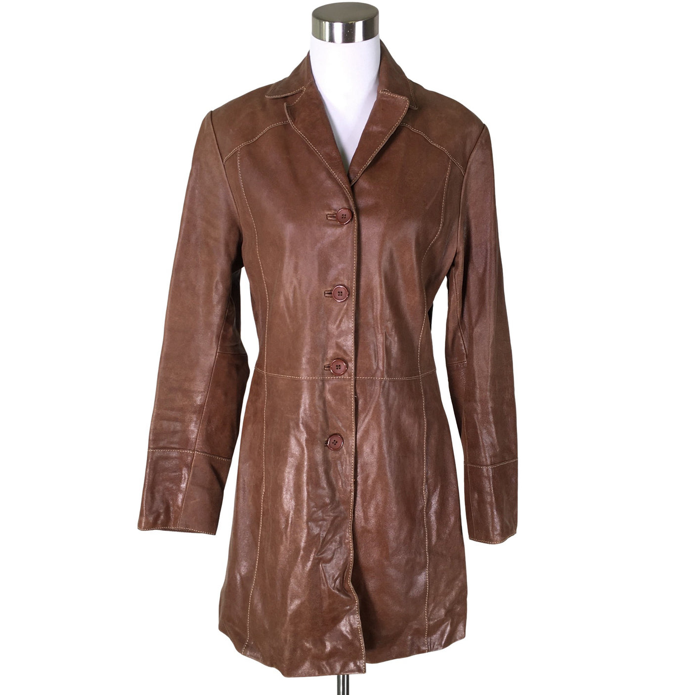 Unisex Big-L - Nahkatakki, koko 40 - (1)