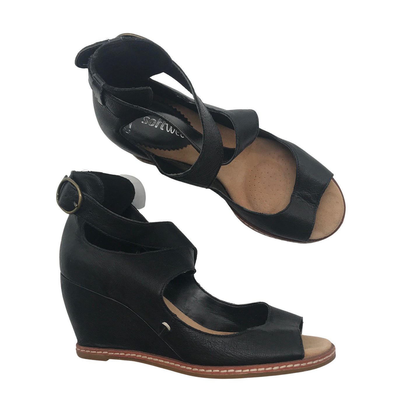 Unisex Clarks - Kiilakorkosandaalit, koko 37 - (1)