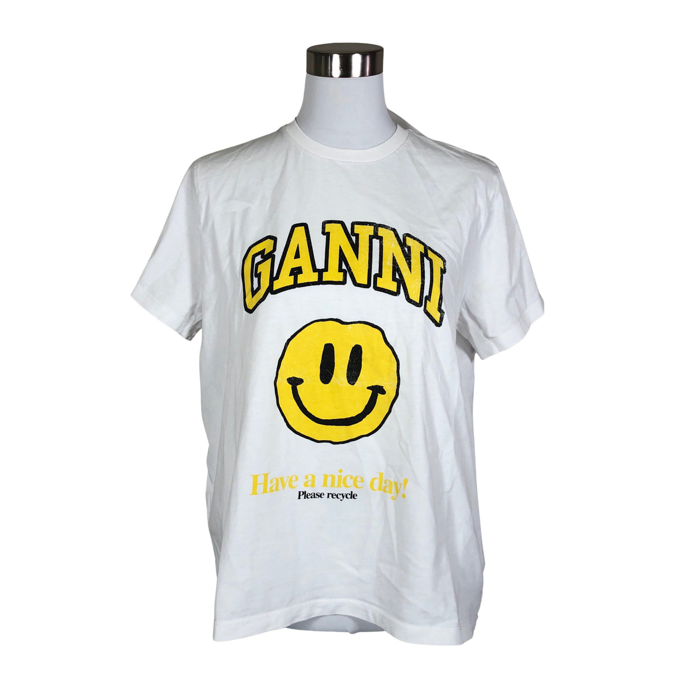 Unisex Ganni - T-paita, koko 40 - (1)