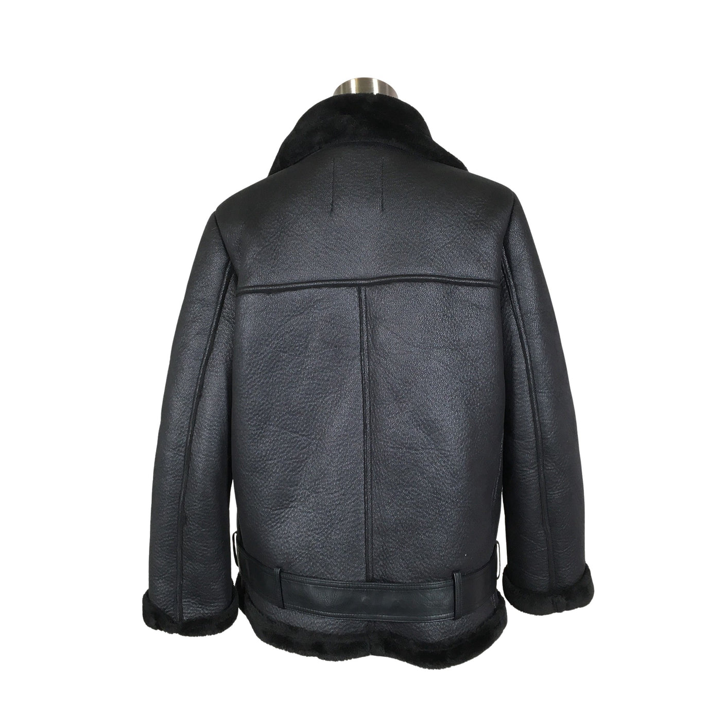 Unisex Zara - Nahkatakki, koko 38 - (2)