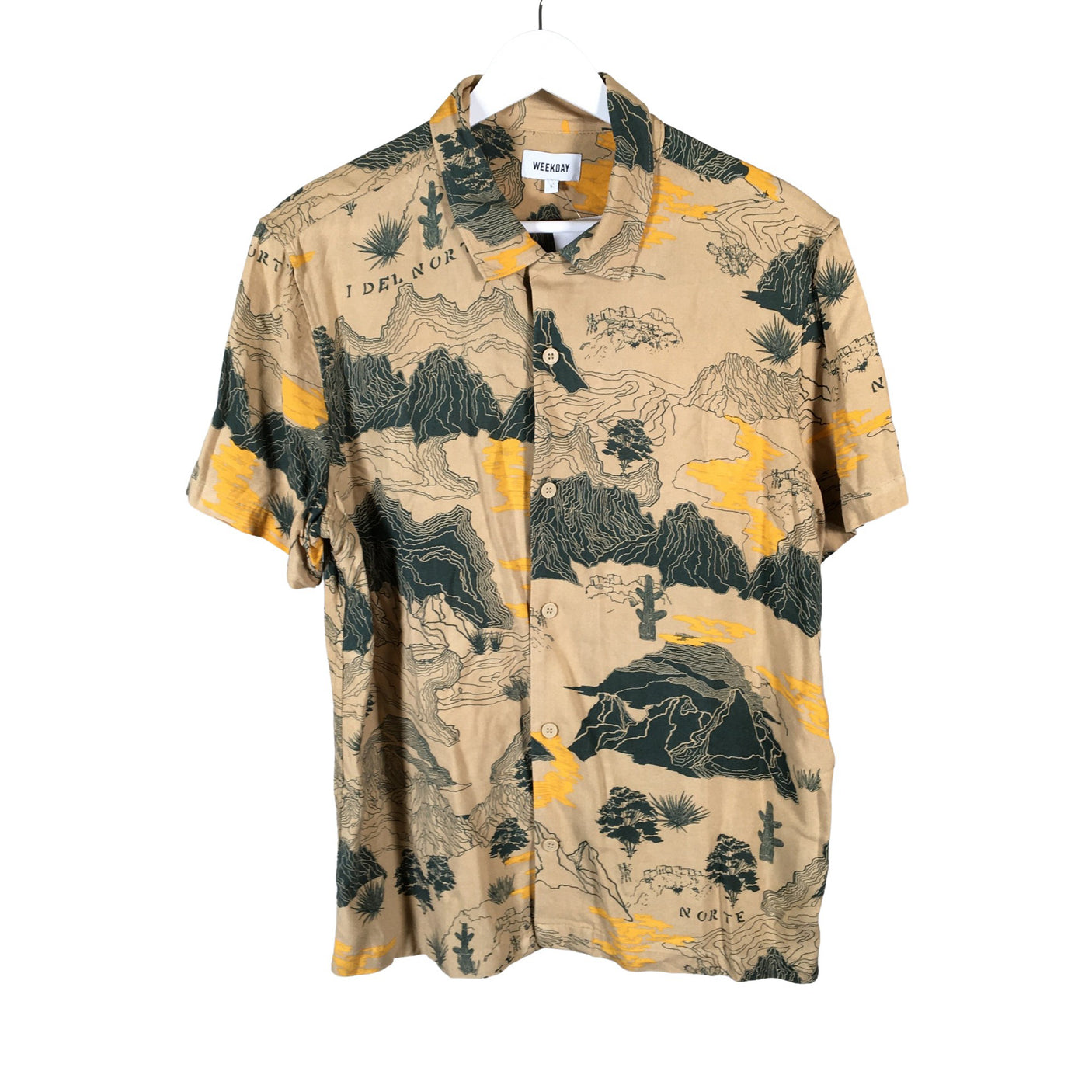 Unisex Weekday - Kauluspaita, koko S - (1)