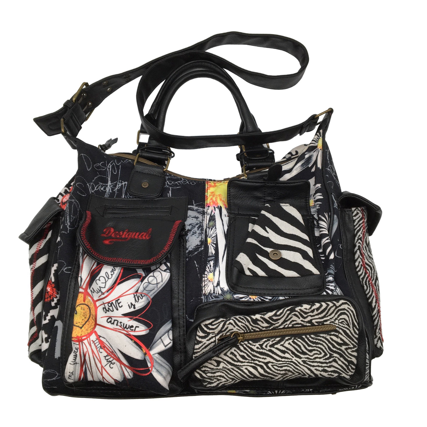 Unisex Desigual - Käsilaukku, koko Midi - (1)