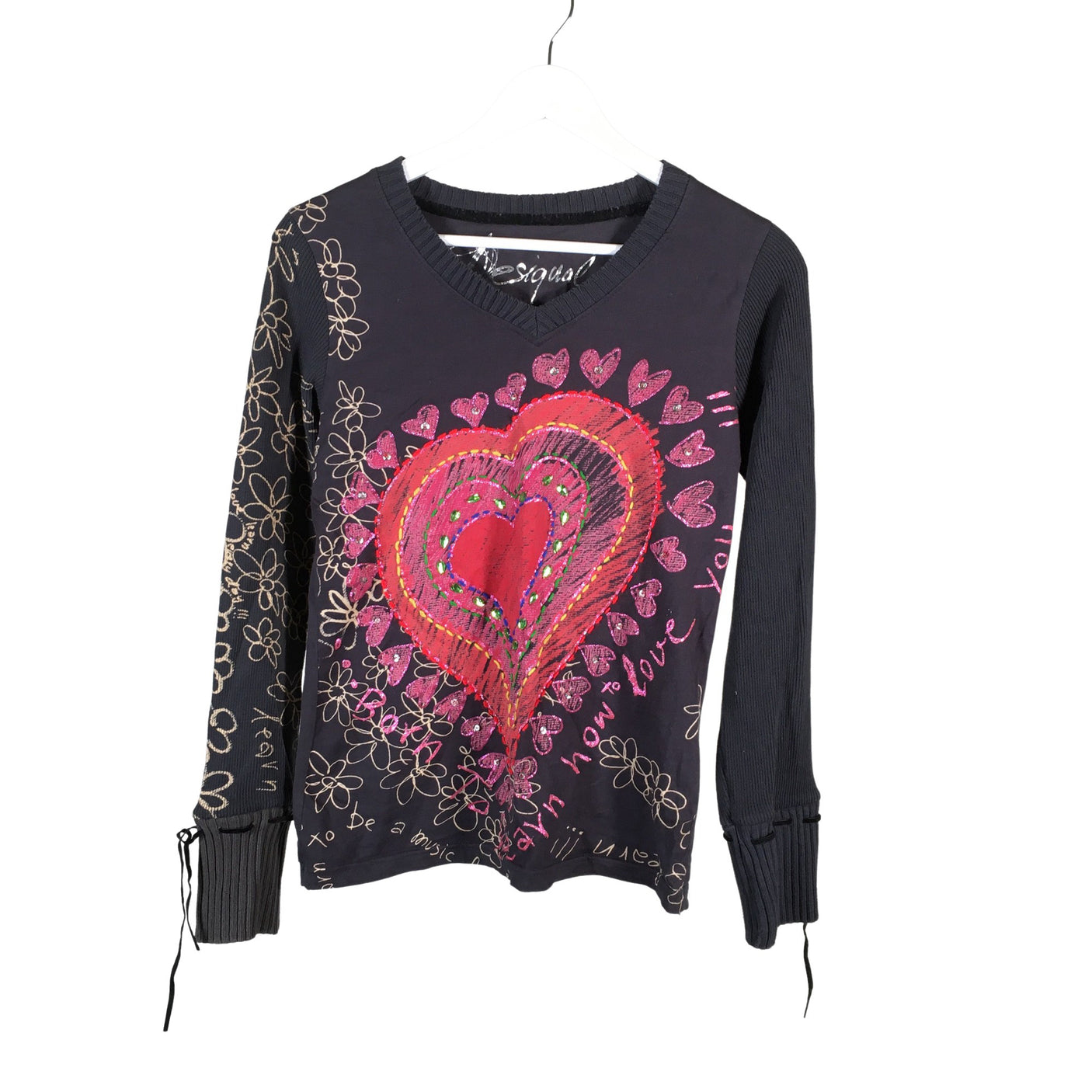 Unisex Desigual - Trikoopaita, koko 38 - (1)