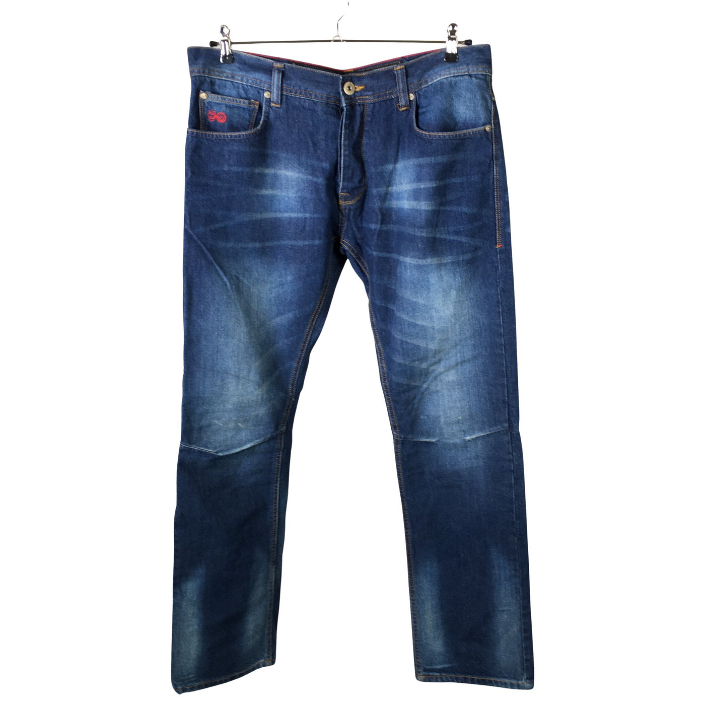 Unisex Crosshatch - Farkut, koko XXL - (1)
