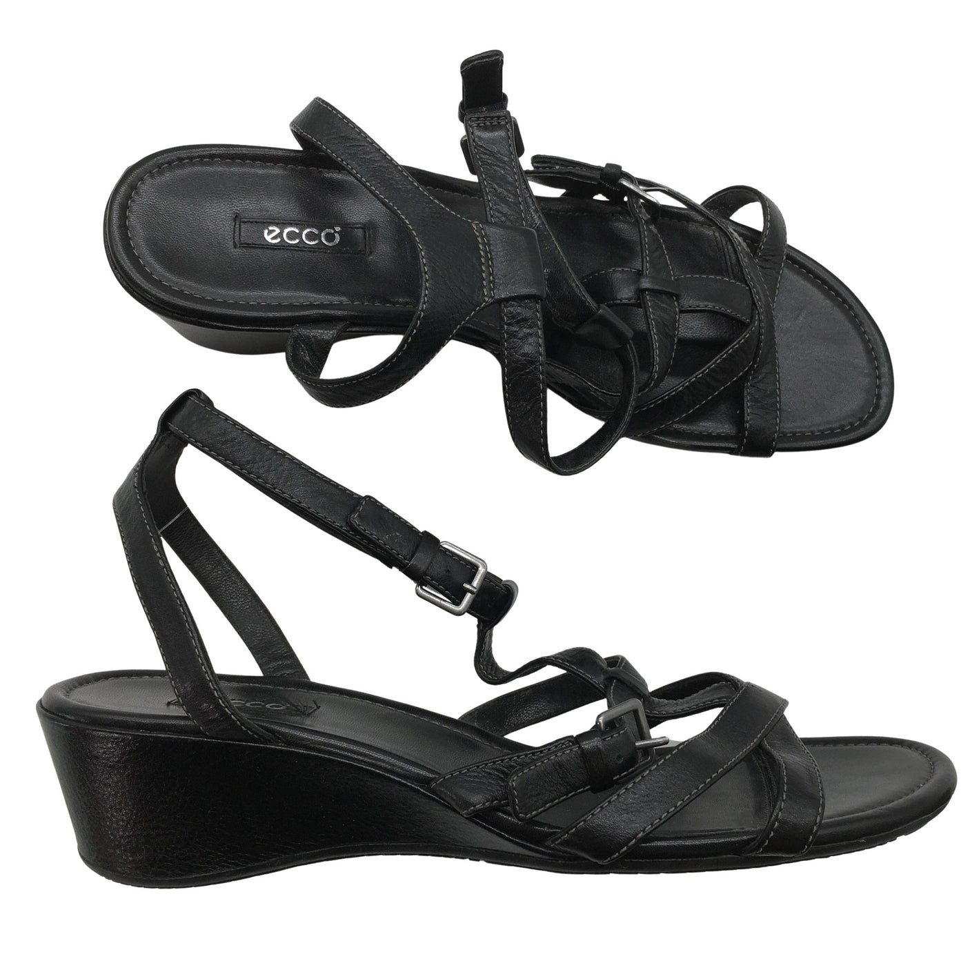 Unisex Ecco - Kiilakorkosandaalit, koko 41 - (1)