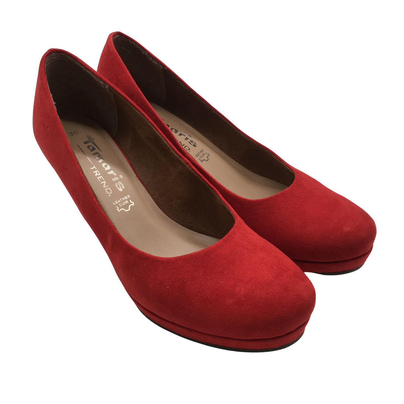 Unisex Tamaris - Kiilakorkokengät, koko 39 - (2)