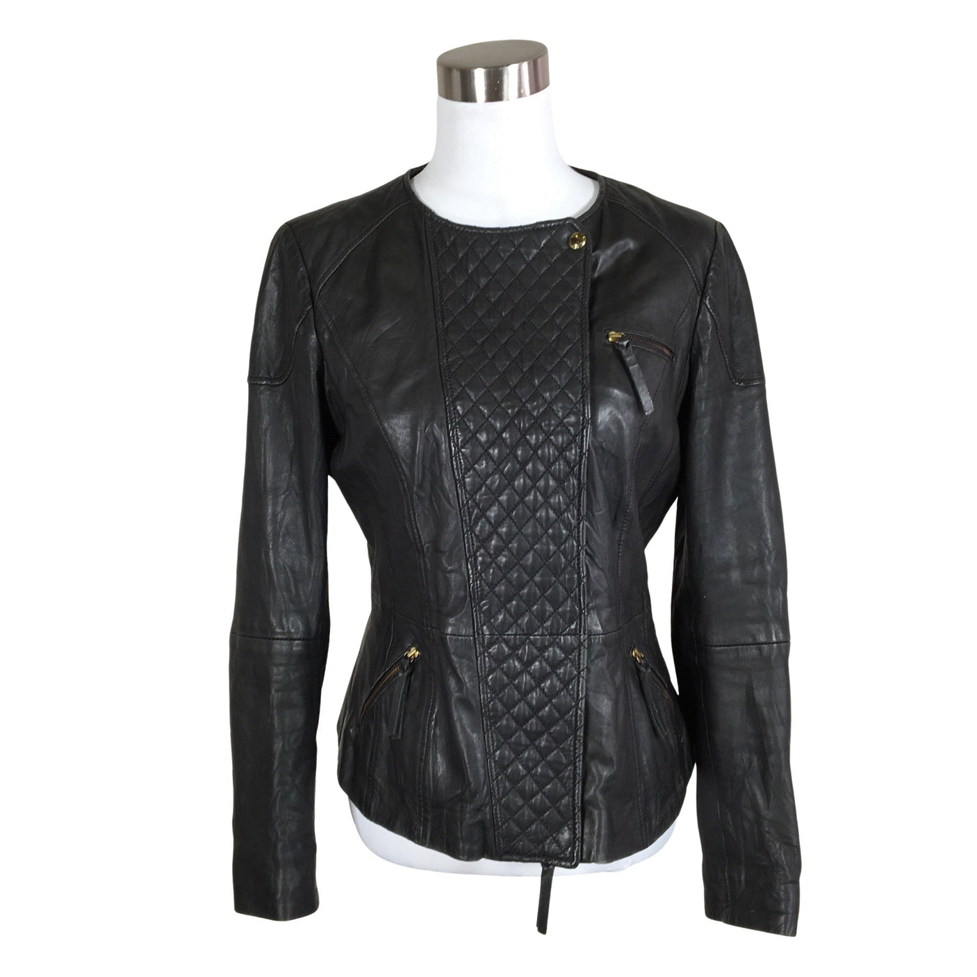 Unisex Hugo Boss - Nahkatakki, koko 38 - (1)