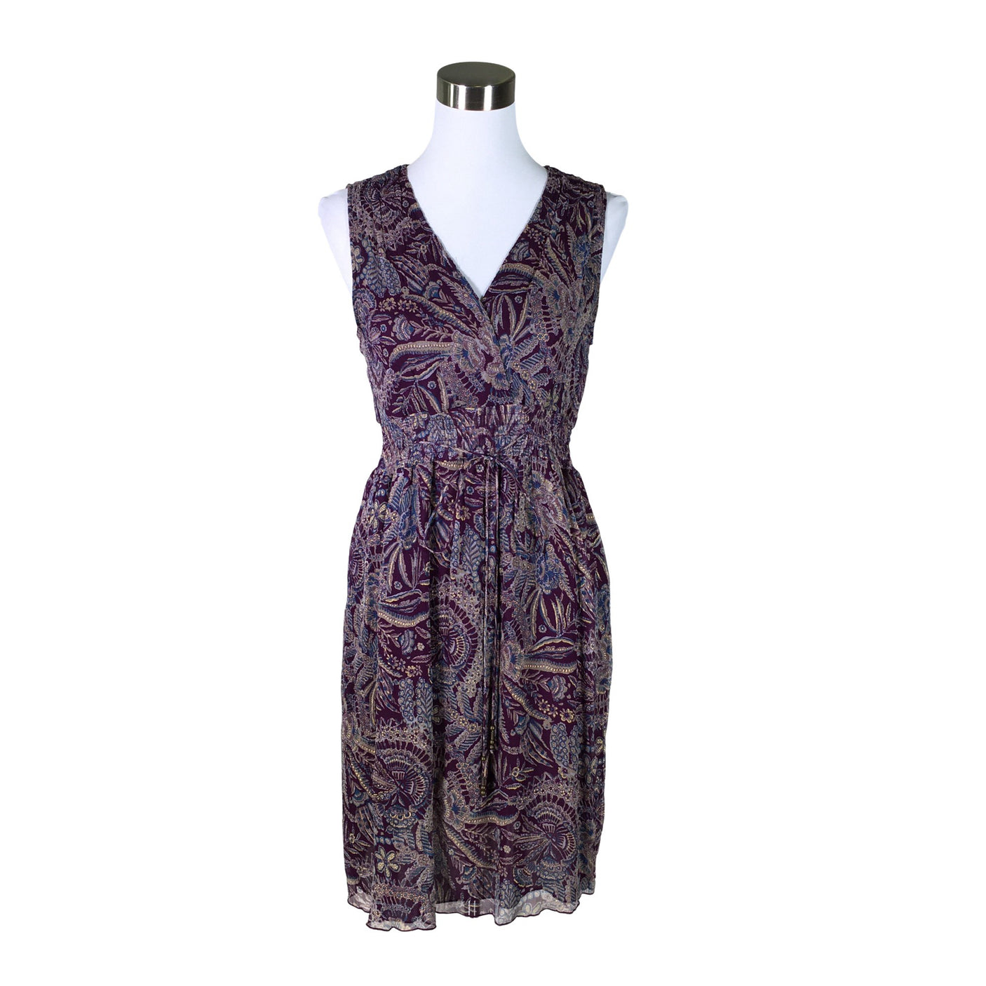 Unisex Massimo Dutti - Sifonkimekko, koko 38 - (1)