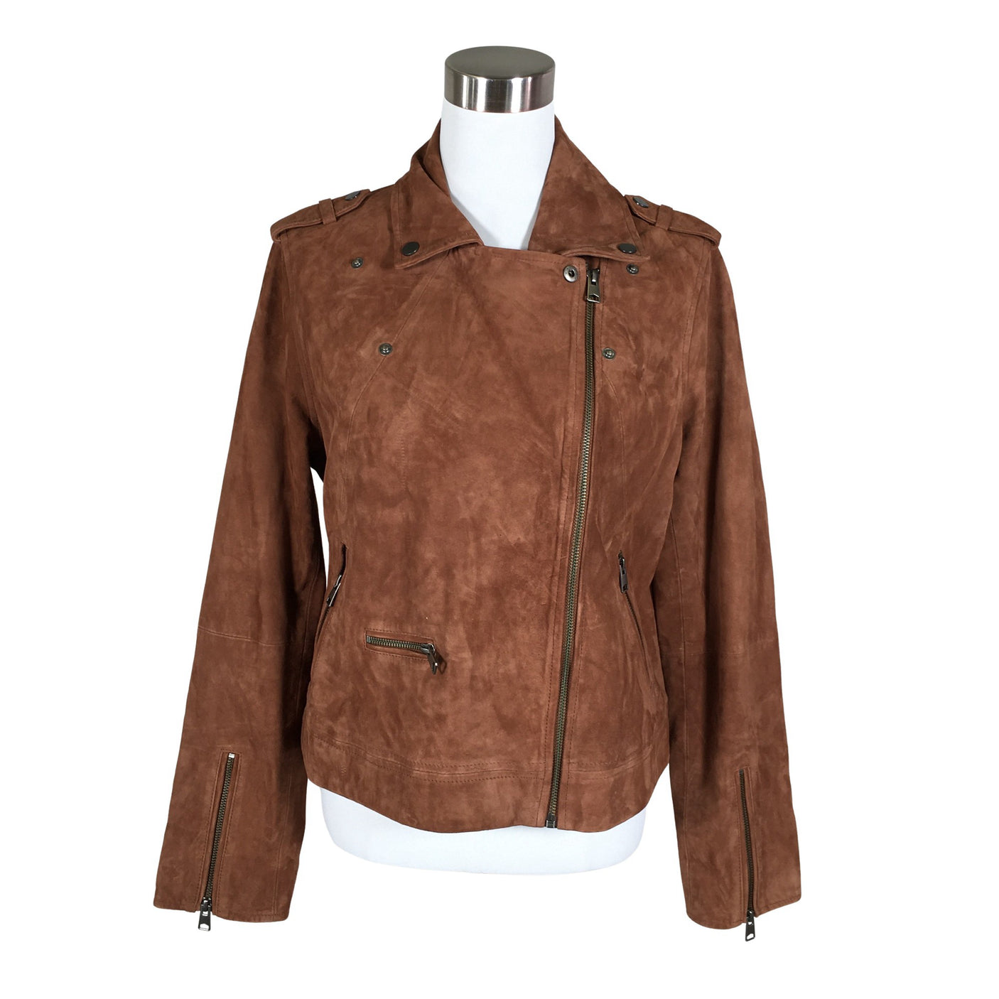 Unisex Saint Tropez - Nahkatakki, koko 40 - (3)
